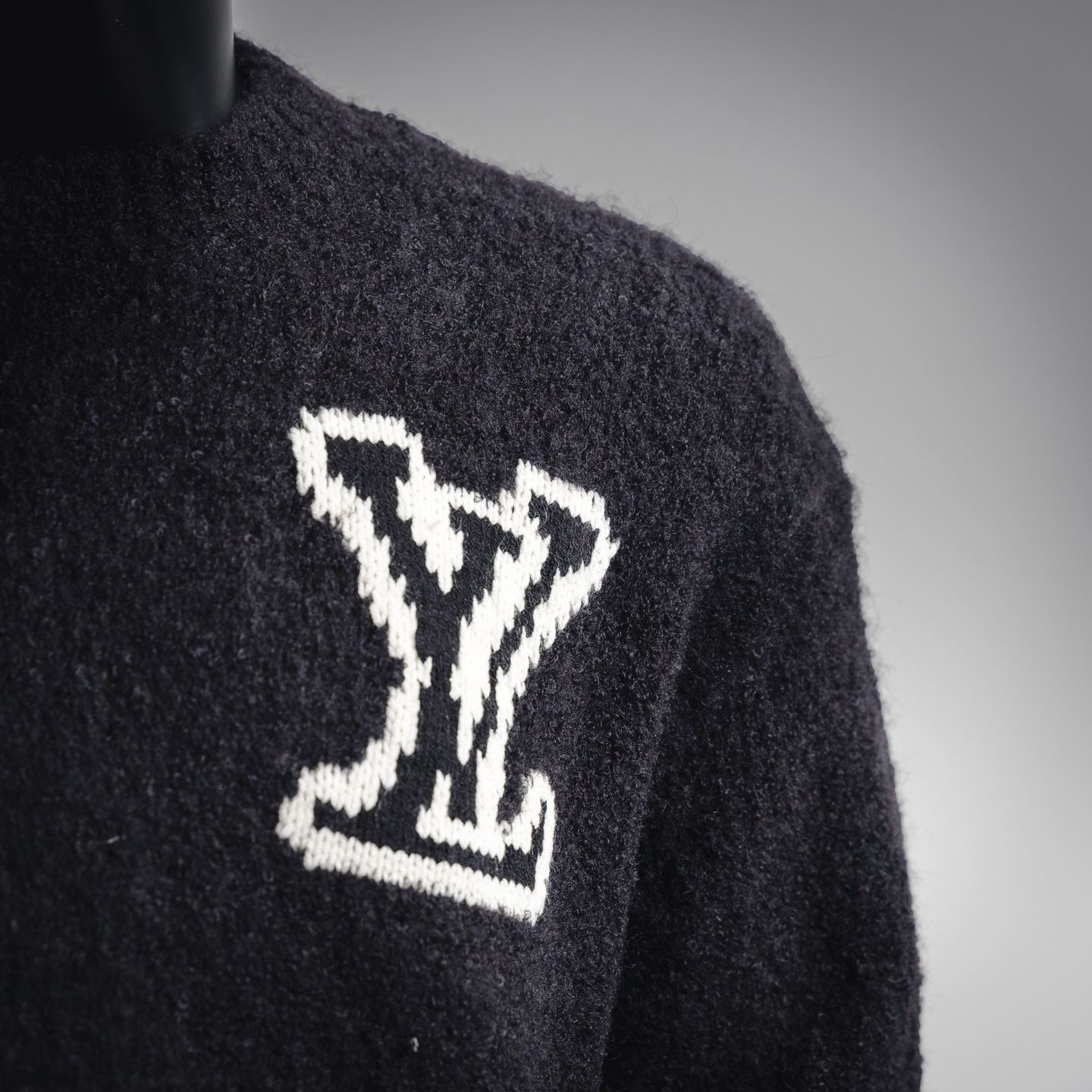 Knitted Crew Neck Sweater