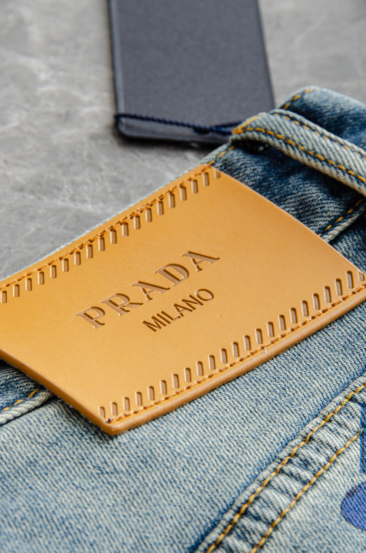 2025SS Men's Fashion Straight-Leg Denim Jeans