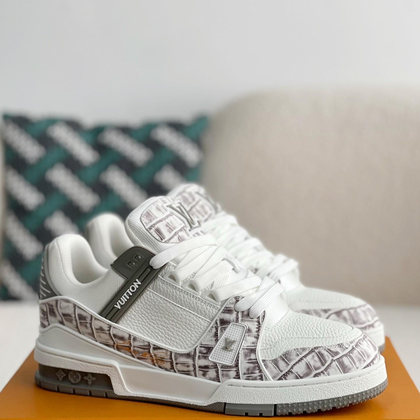 Crocodile Scale Sneakers