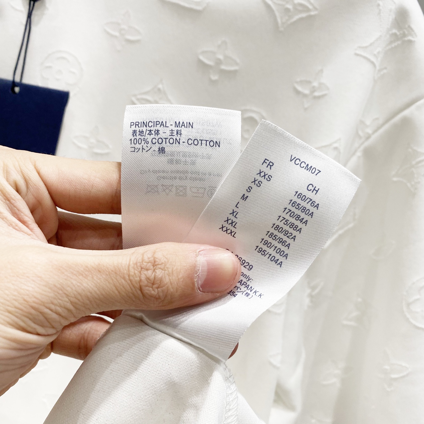 All-over Embroidered Printed Lettering T-shirt