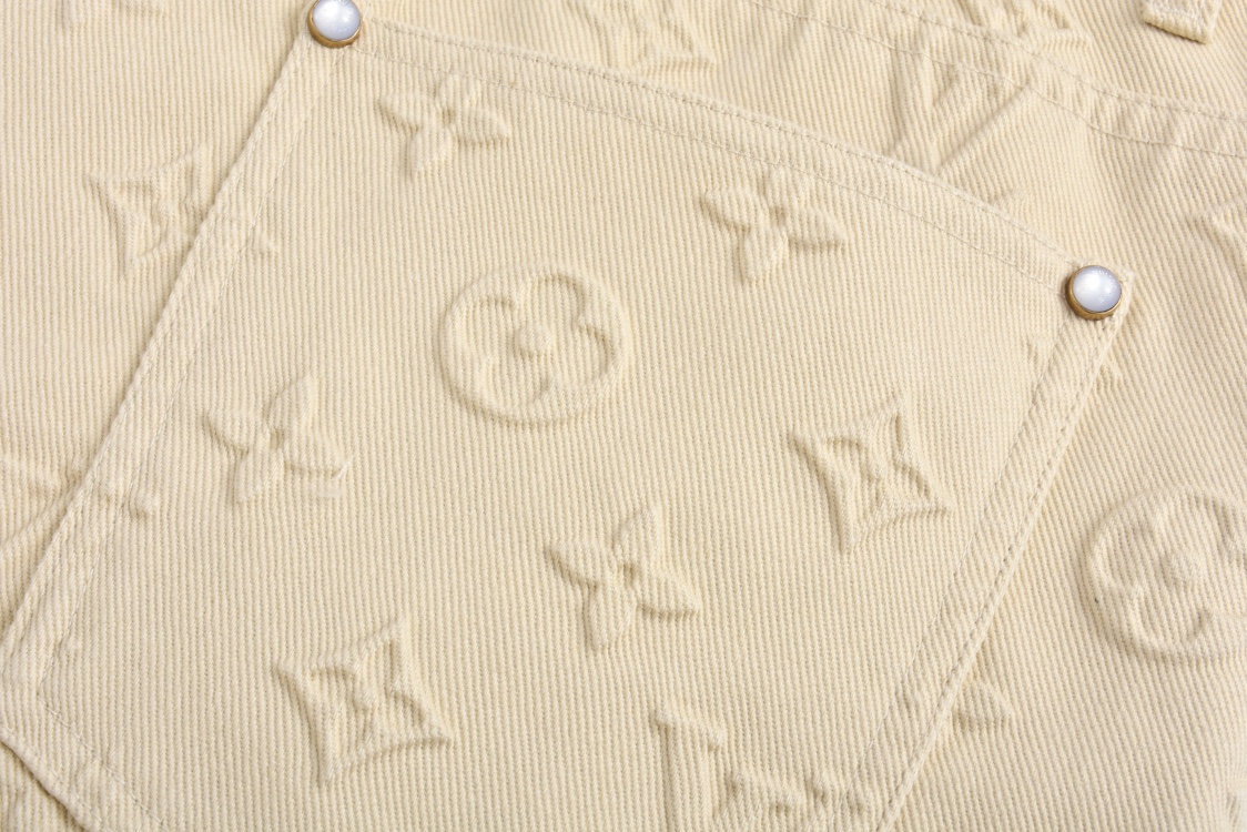 Carpenter All Over Printed Embossed Jeans