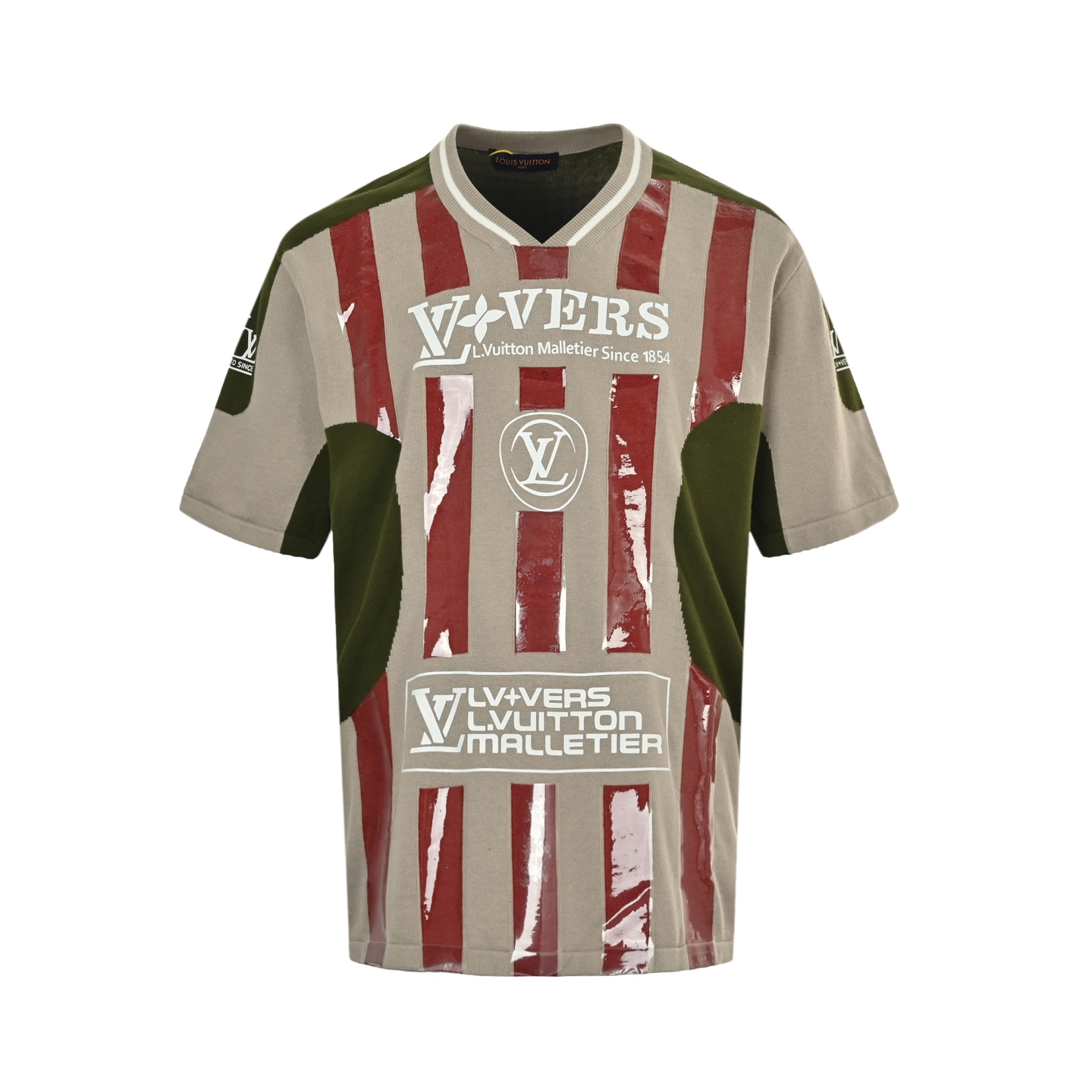 Runway-Style Jersey Knit T-Shirt