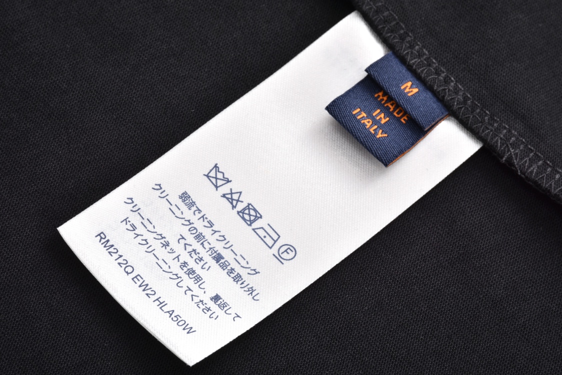 22ss fake pocket print short-sleeved T-shirt