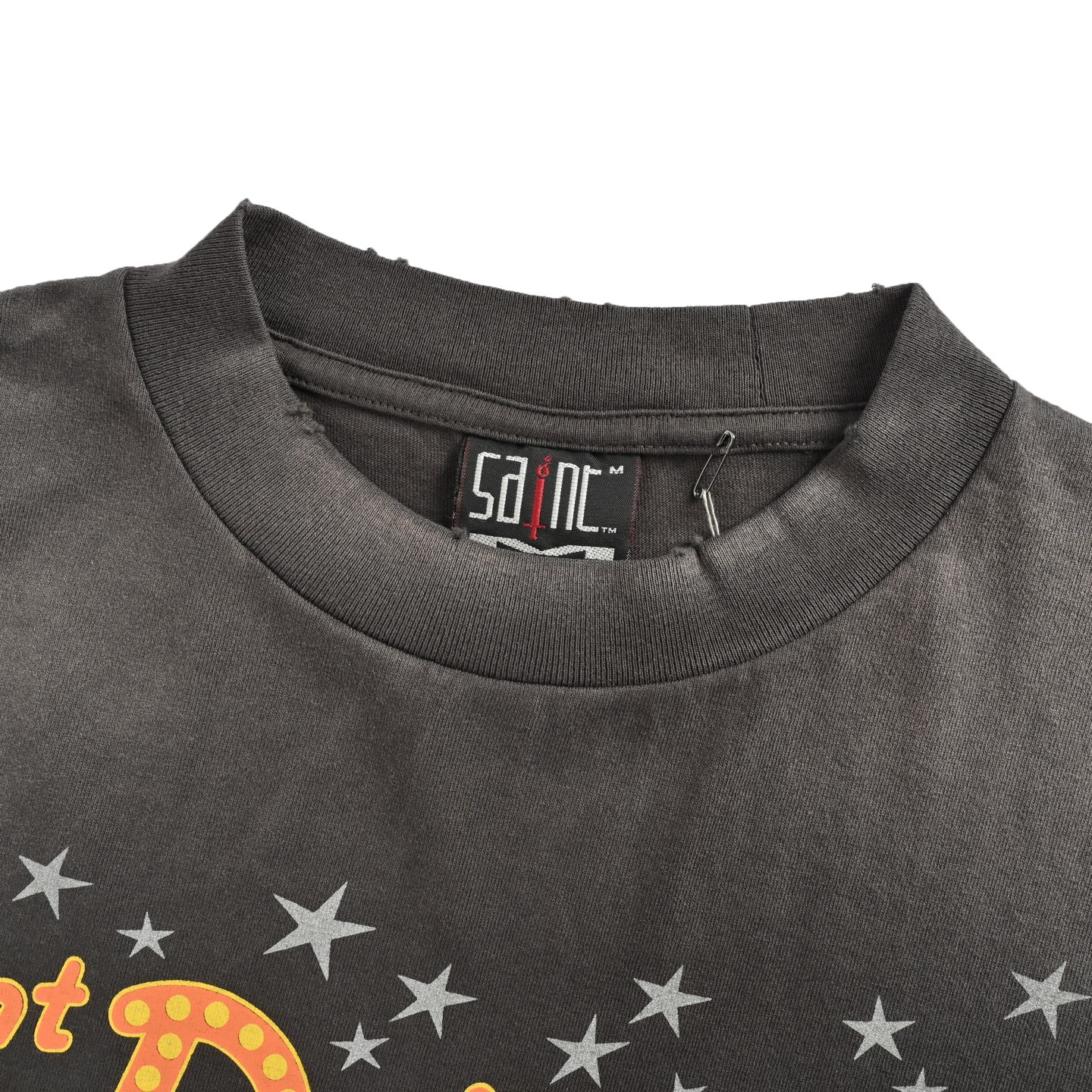 Star Slogan Printed T-Shirt