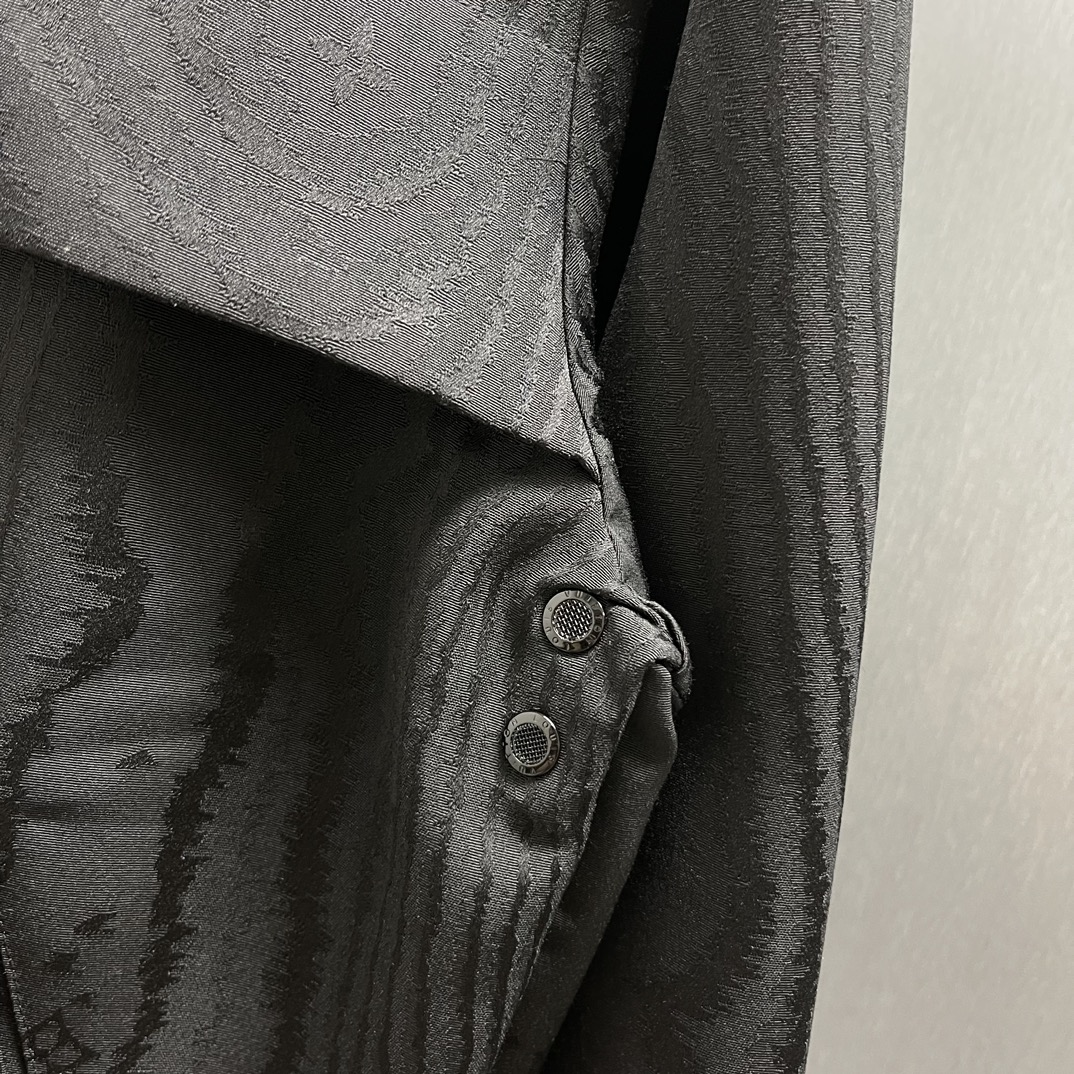 Tree Ring Jacquard Windproof Jacket