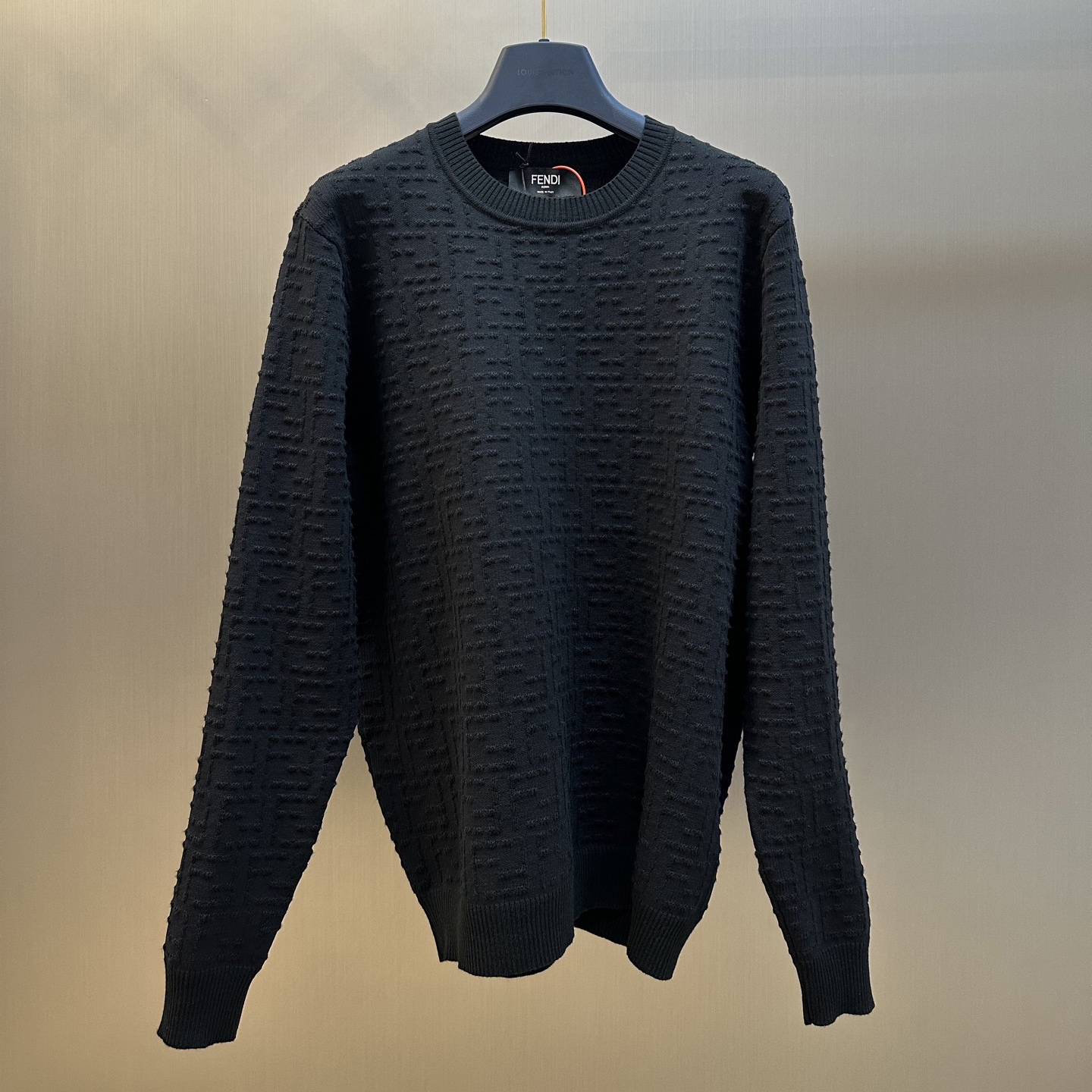 All-over FF Jacquard Knit Sweater