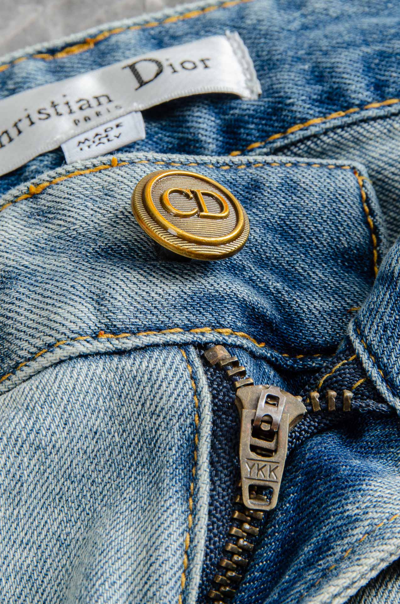 2025SS Men's Fashion Straight-Leg Denim Jeans