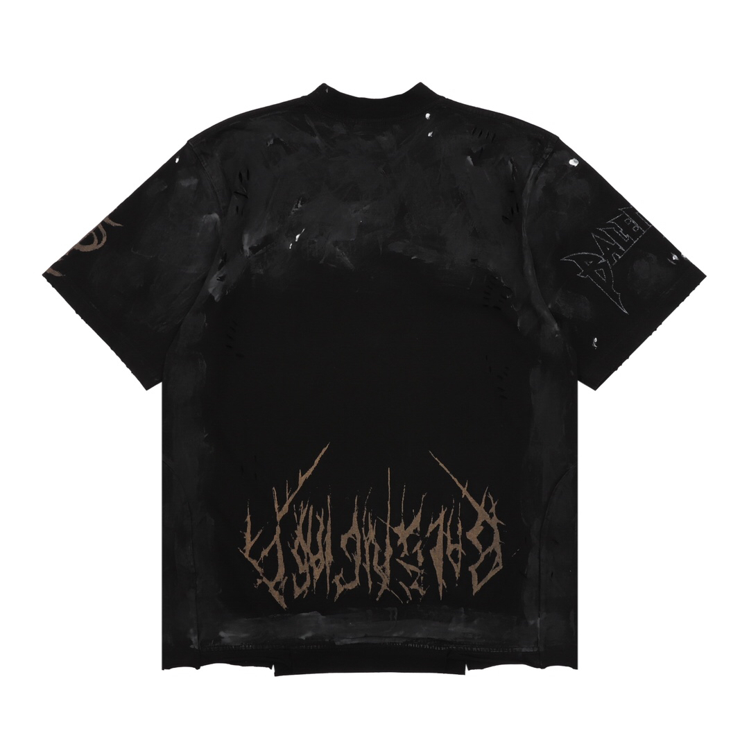 Eiffel Tower T-shirt with moonlight reflection