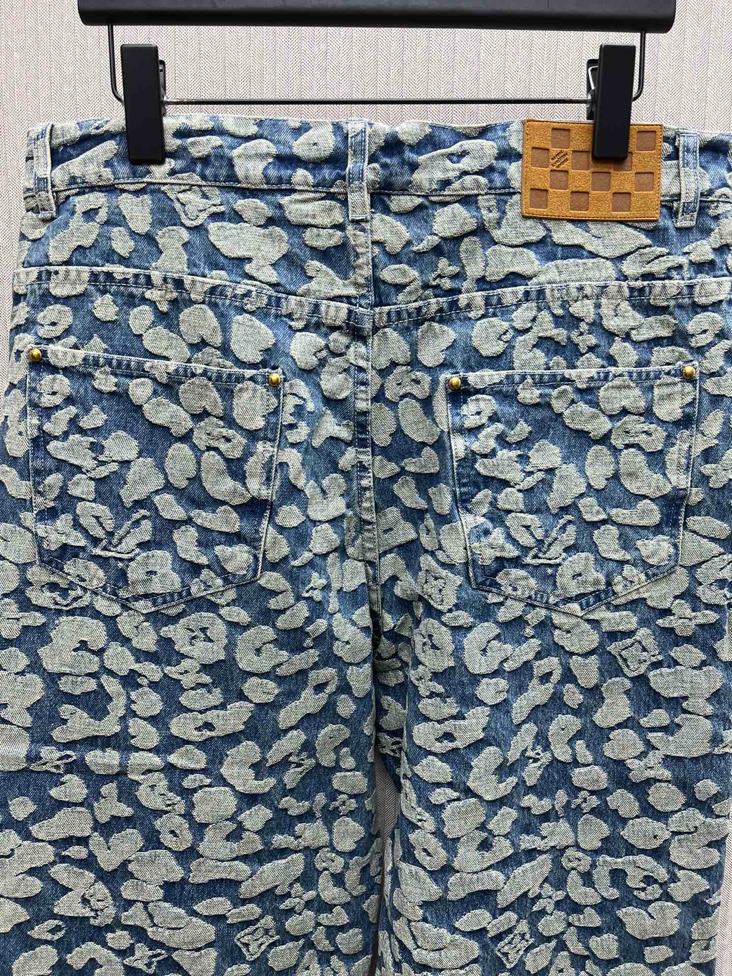 25SS New Washed Utility Denim Pants