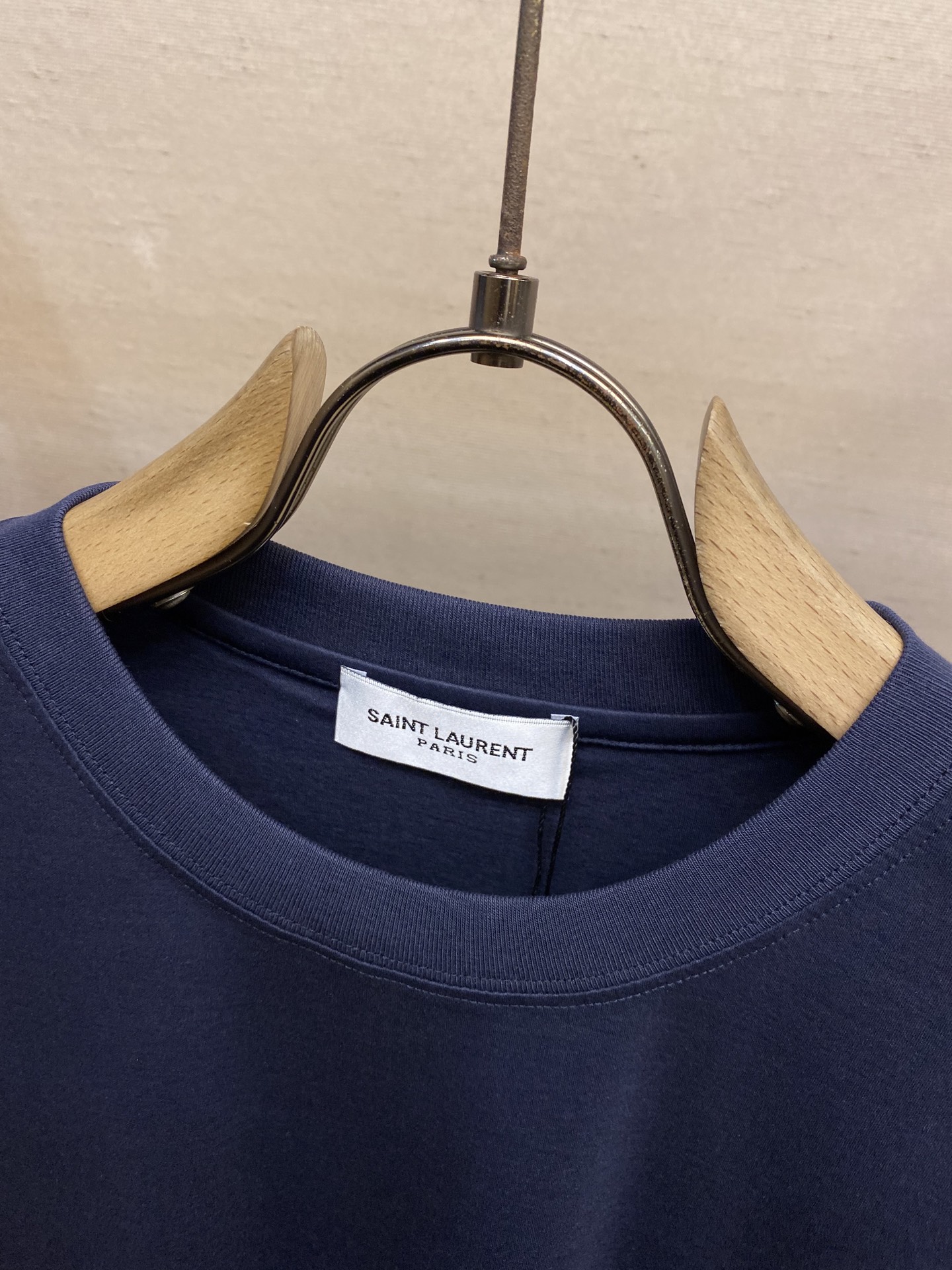 Mulberry Silk Embroidered Short-Sleeve T-Shirt