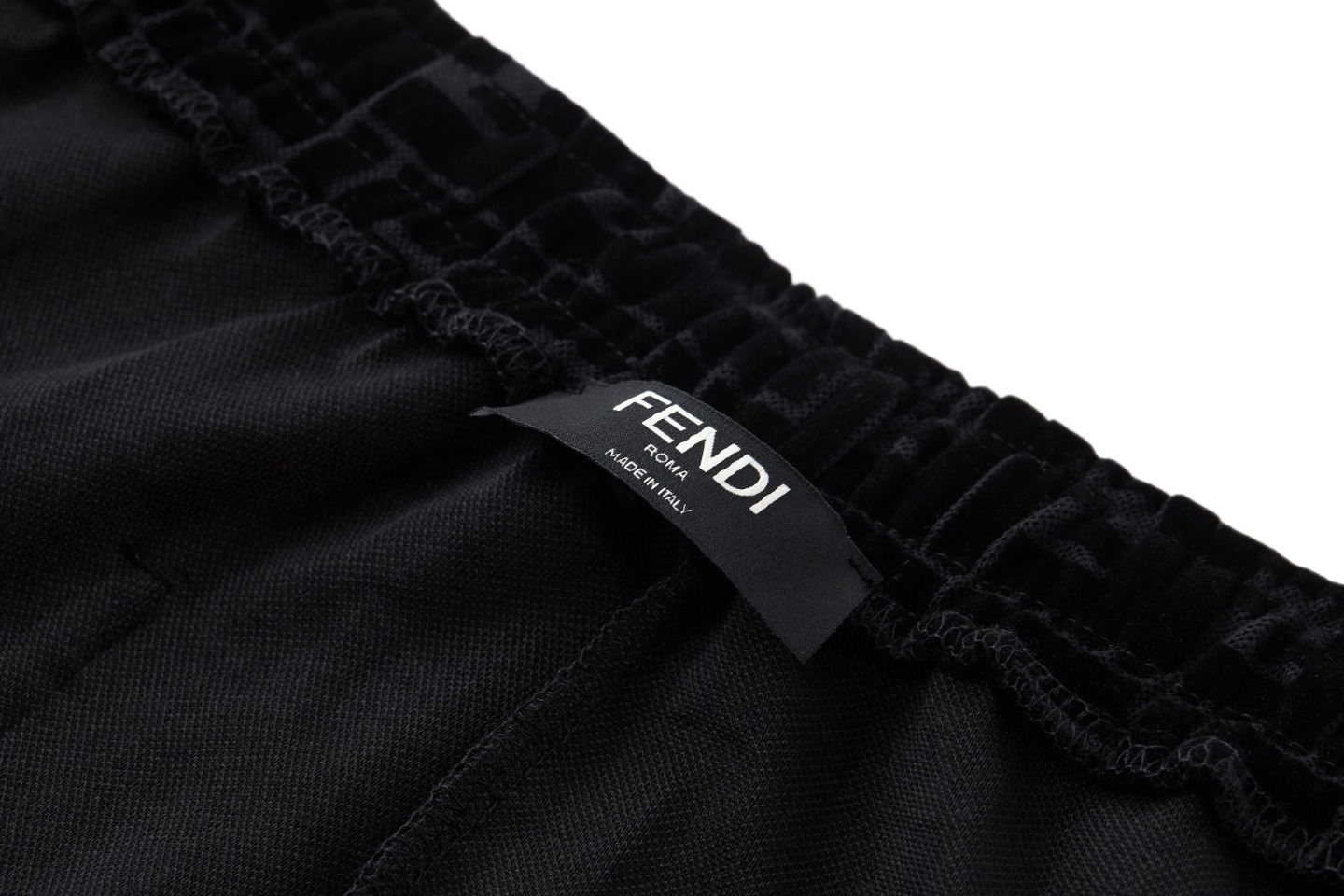 FF all-over flocked shorts