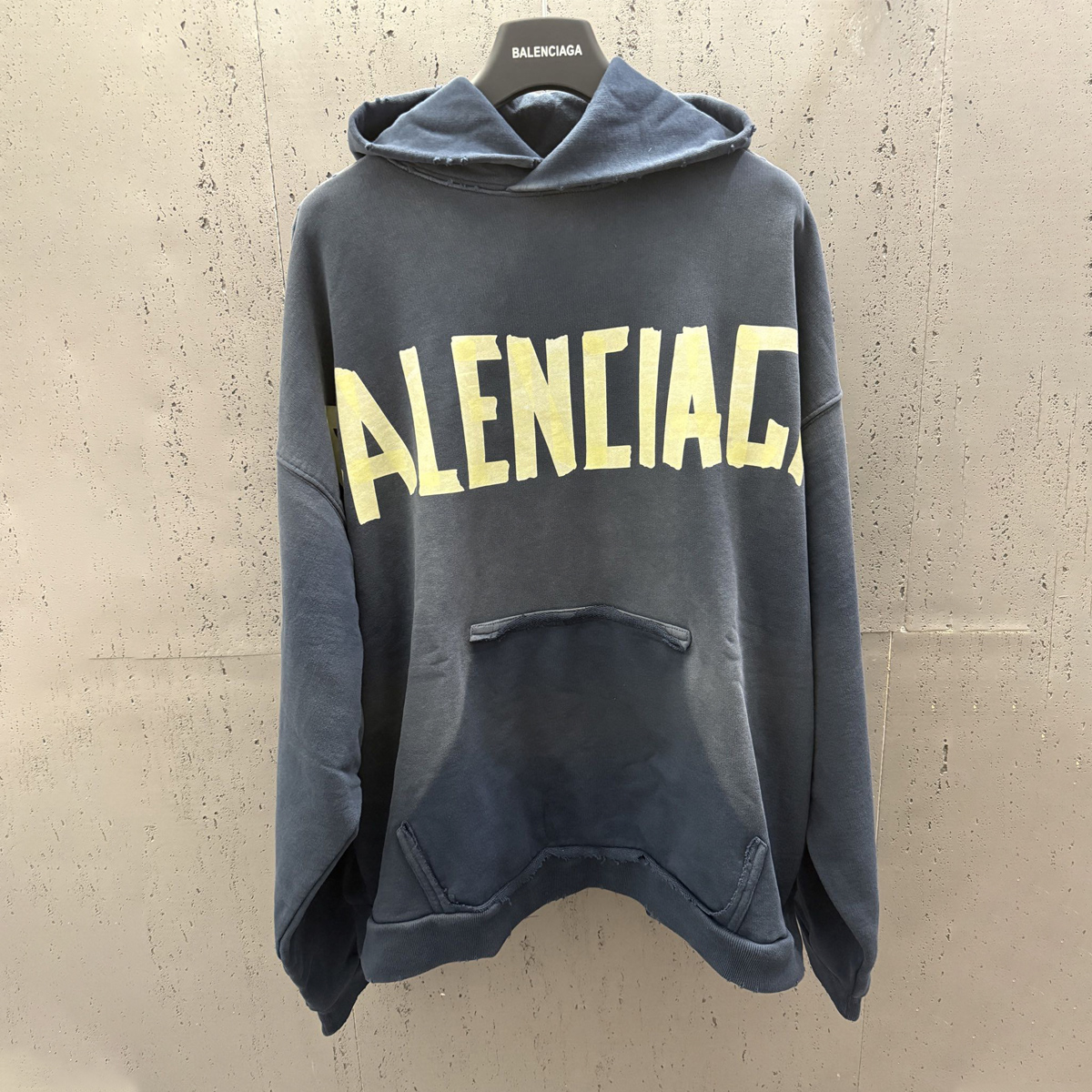 Tape Hoodie Sweatshirt