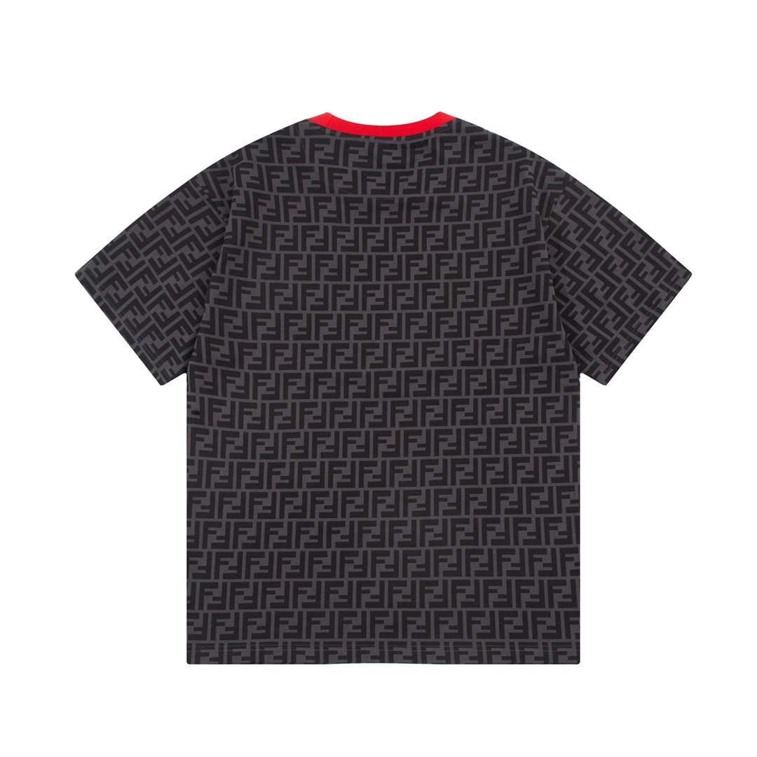 New Jacquard Casual T-shirt