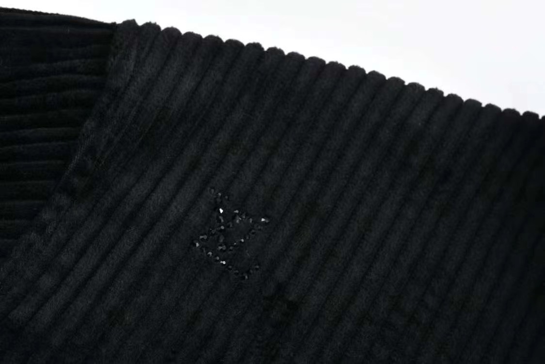 Button-up Corduroy Long Sleeve Shirt