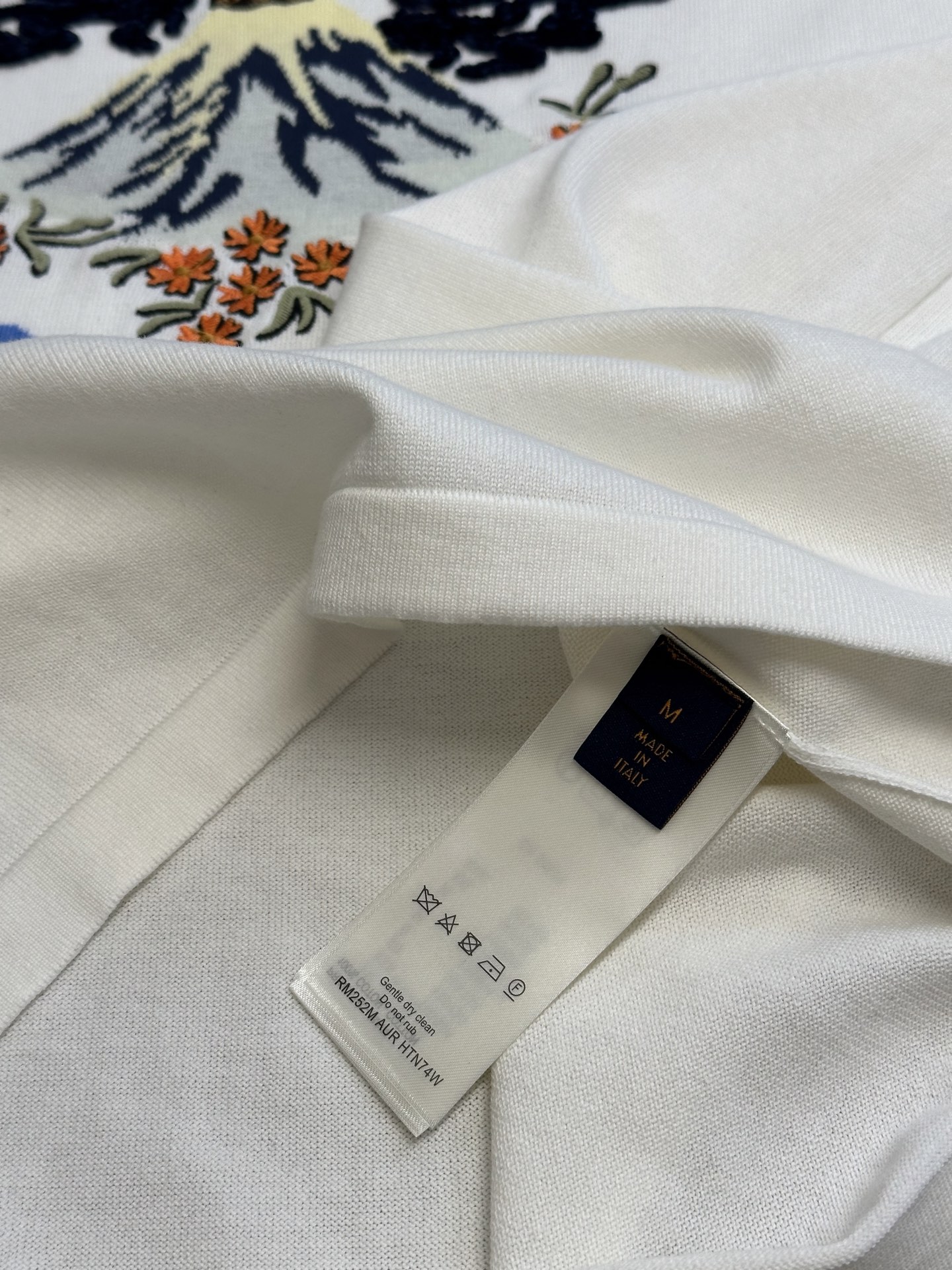 Knit short-sleeve shirt