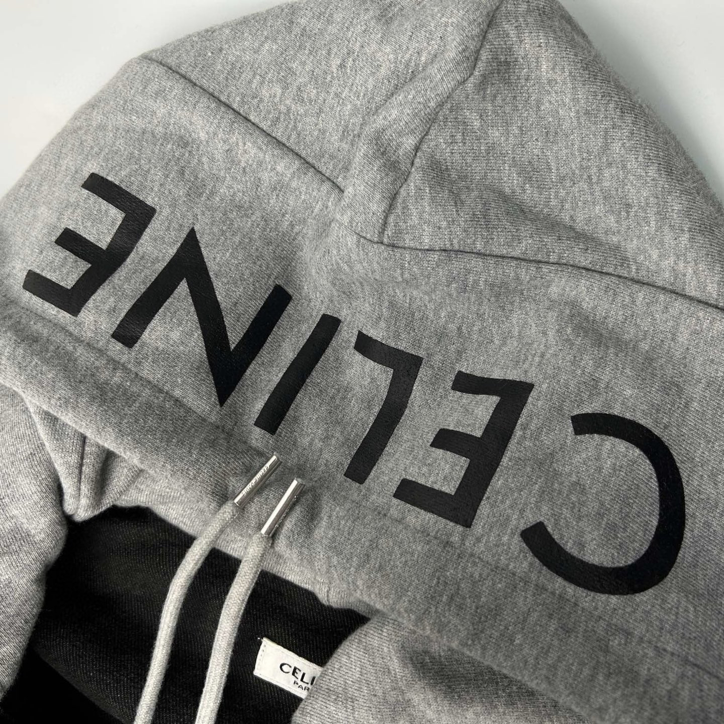 CELINE Hooded Denim Jacket