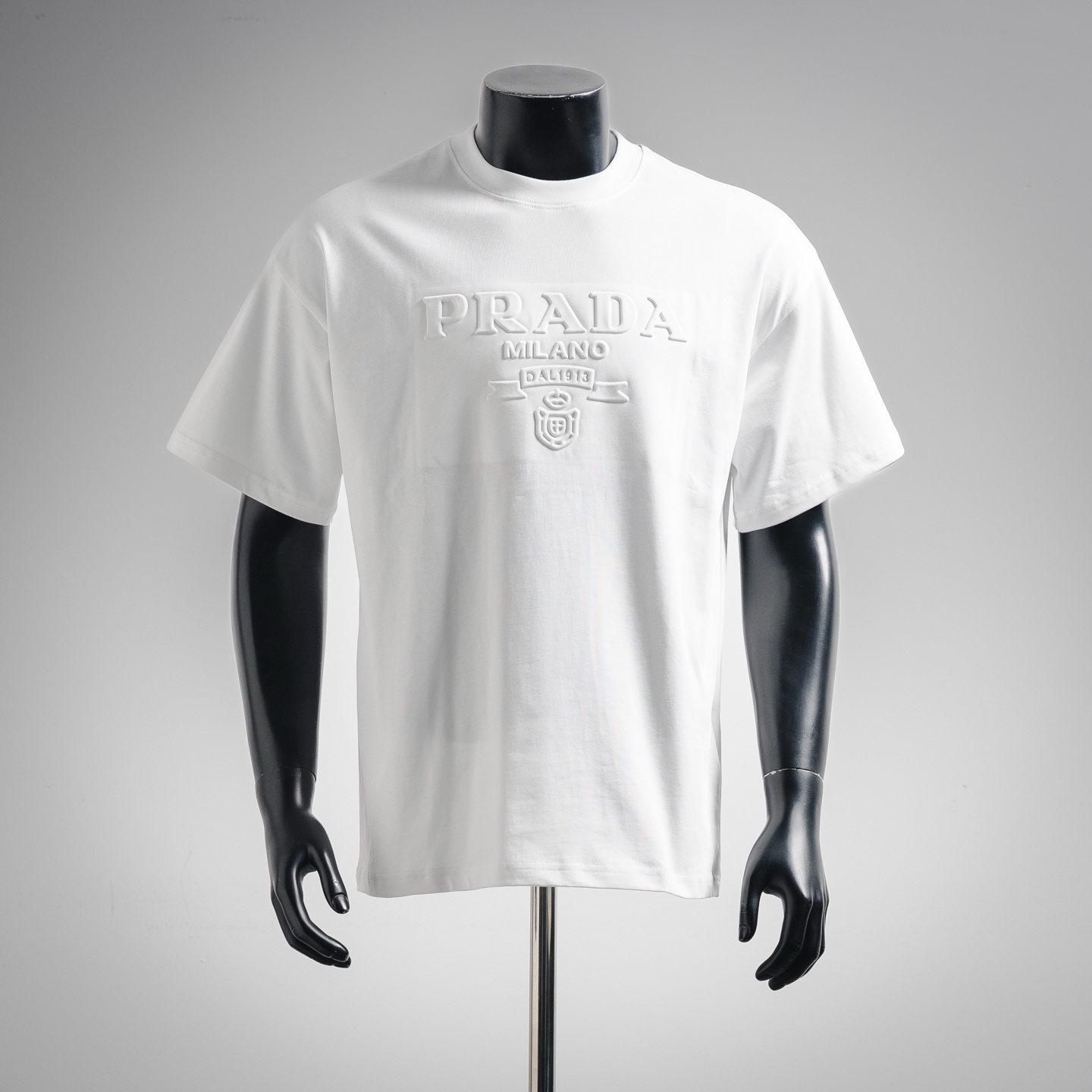 Embossed Short Sleeve T-Shirt