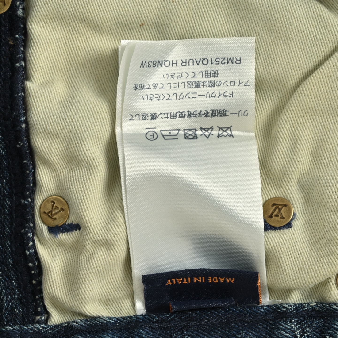 Retro Printed Denim Shorts