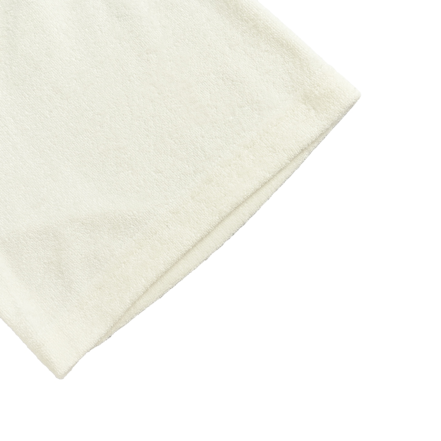 Embroidered Terry Fabric T-Shirt