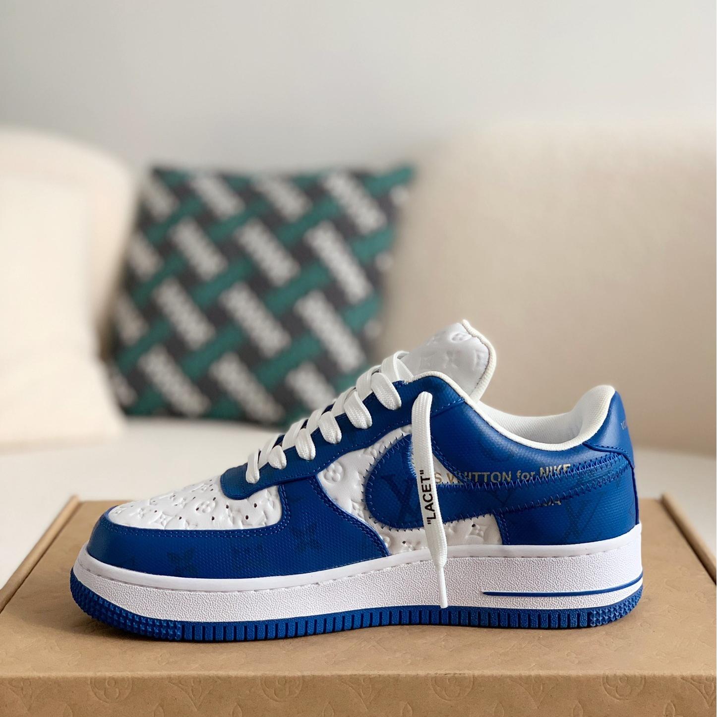 Air Force 1 × LV (Dark Blue)