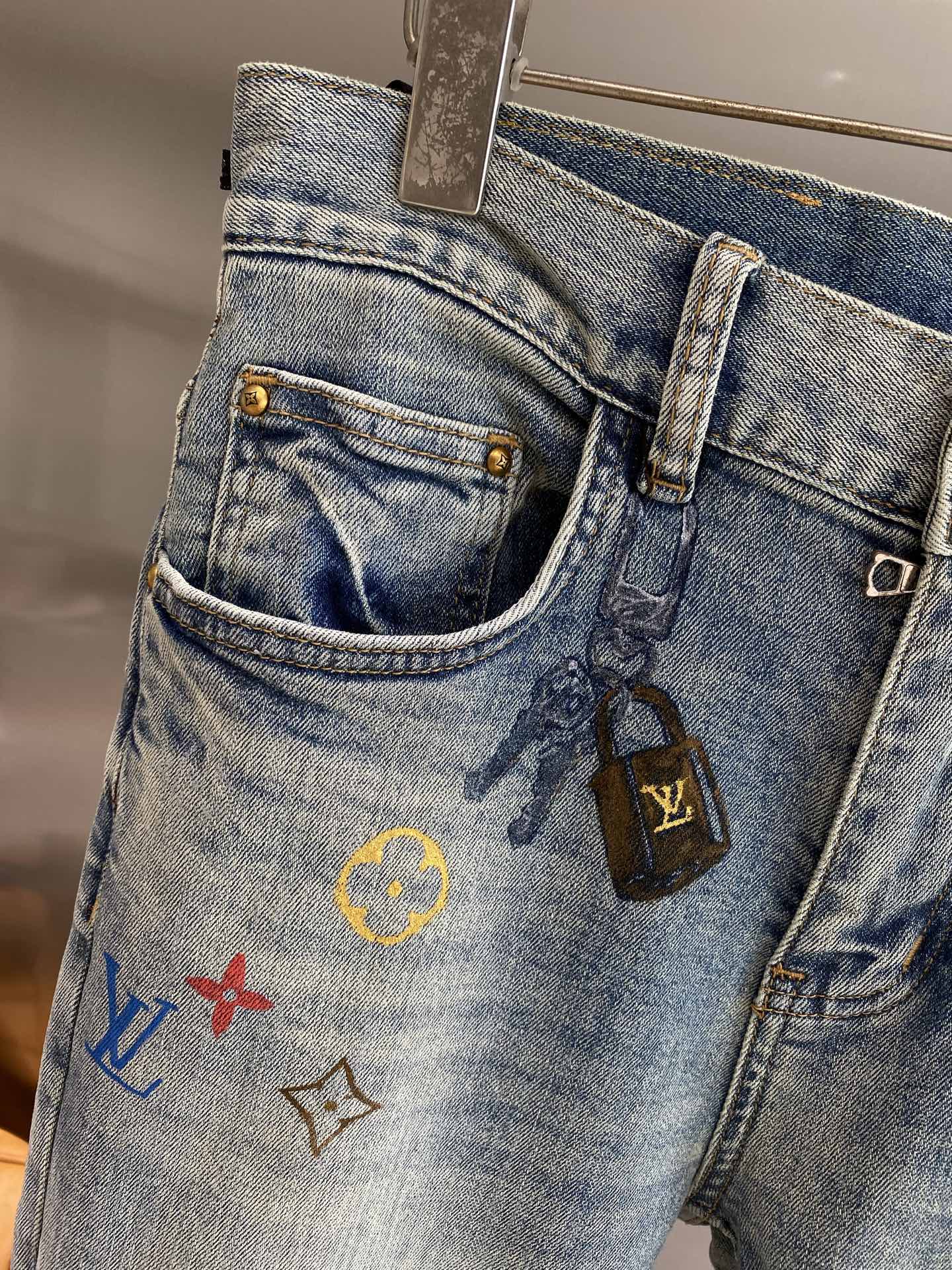 2025SS Spring/Summer New Men's Jeans