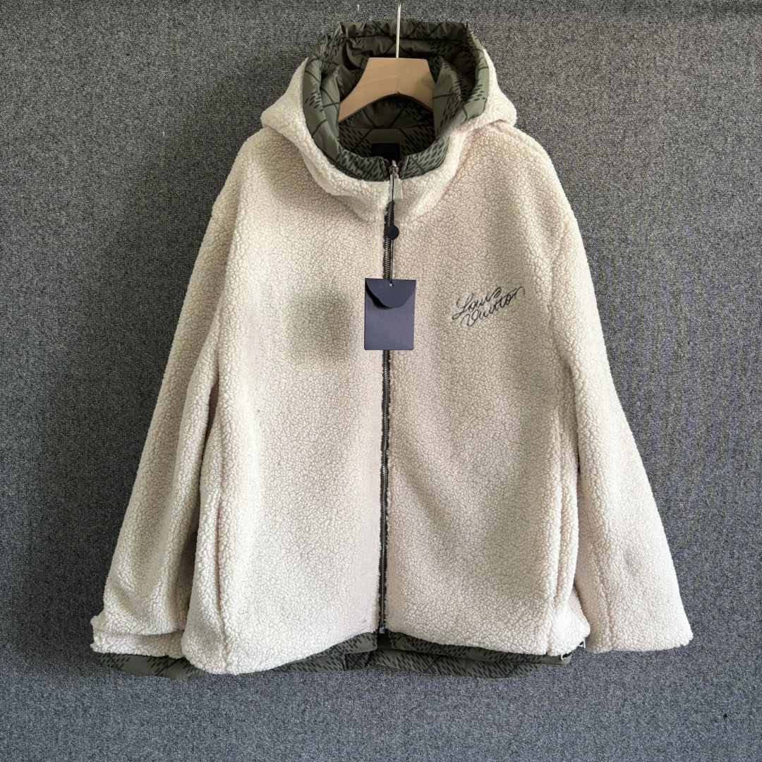 Hooded Reversible Long Sleeve Jacket