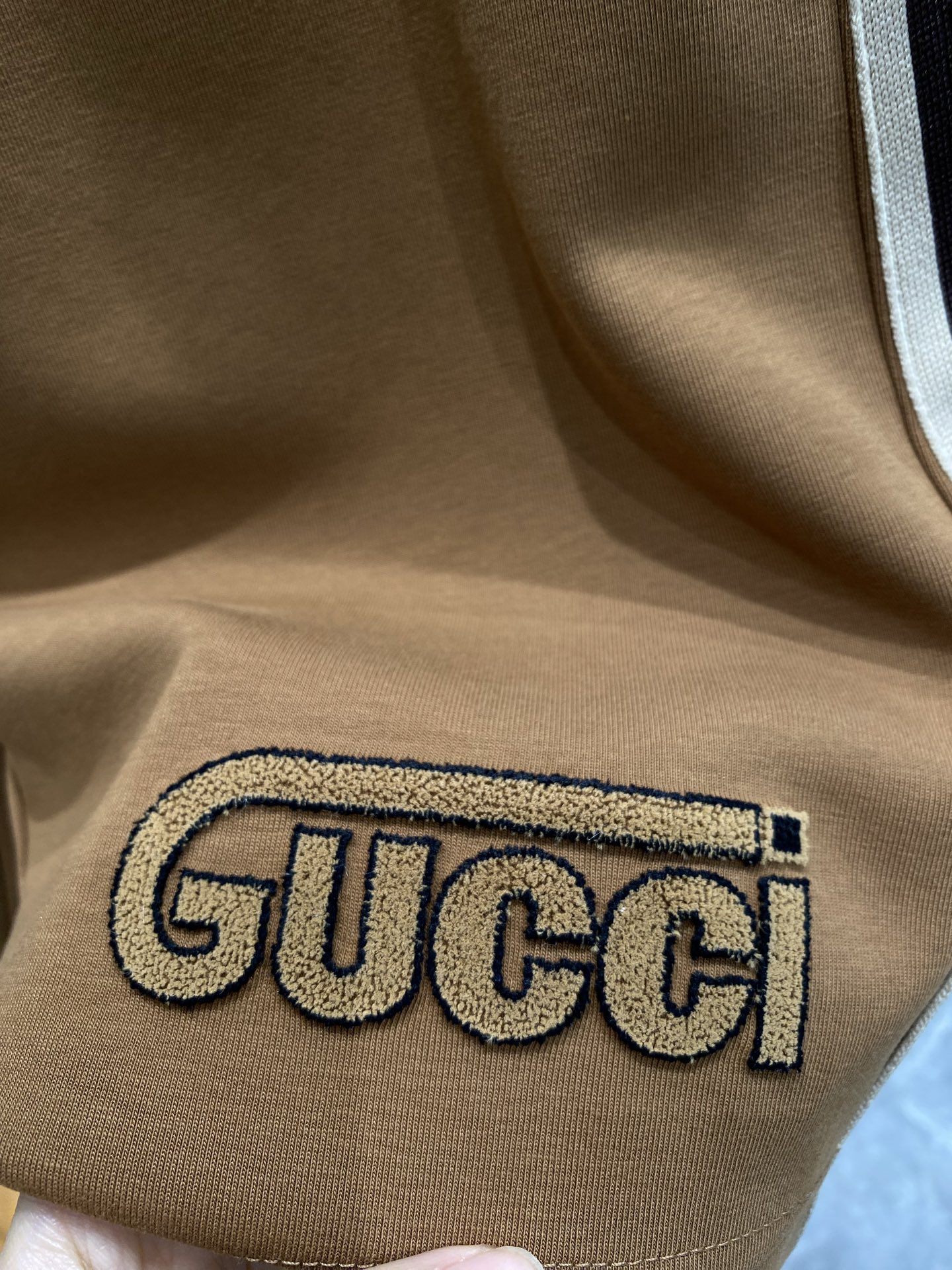 Black Side Printed Shorts