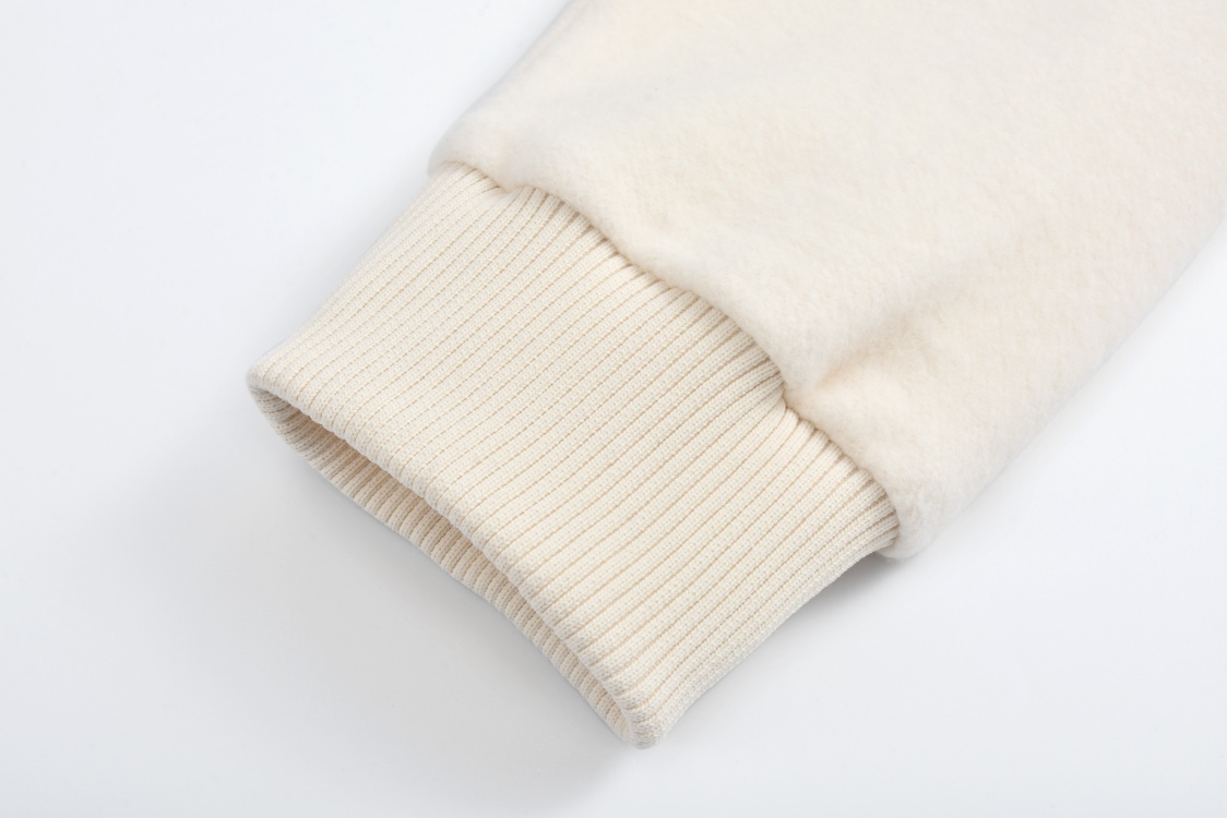 Embroidered logo panel zip-up jacket