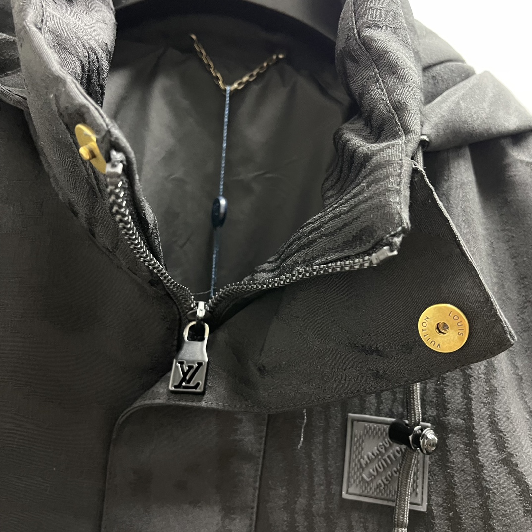 Tree Ring Jacquard Windproof Jacket