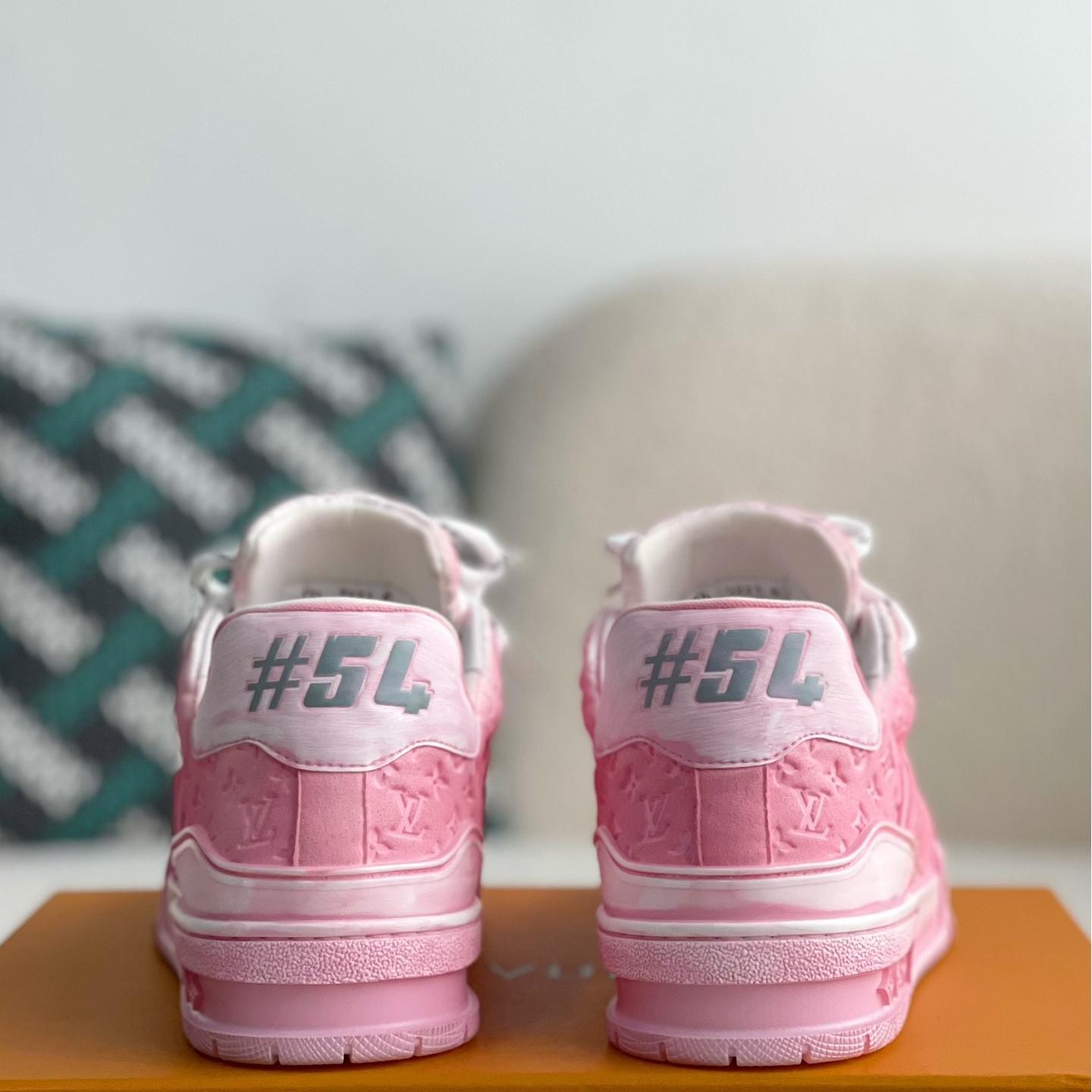 Pink Trainer Sneakers
