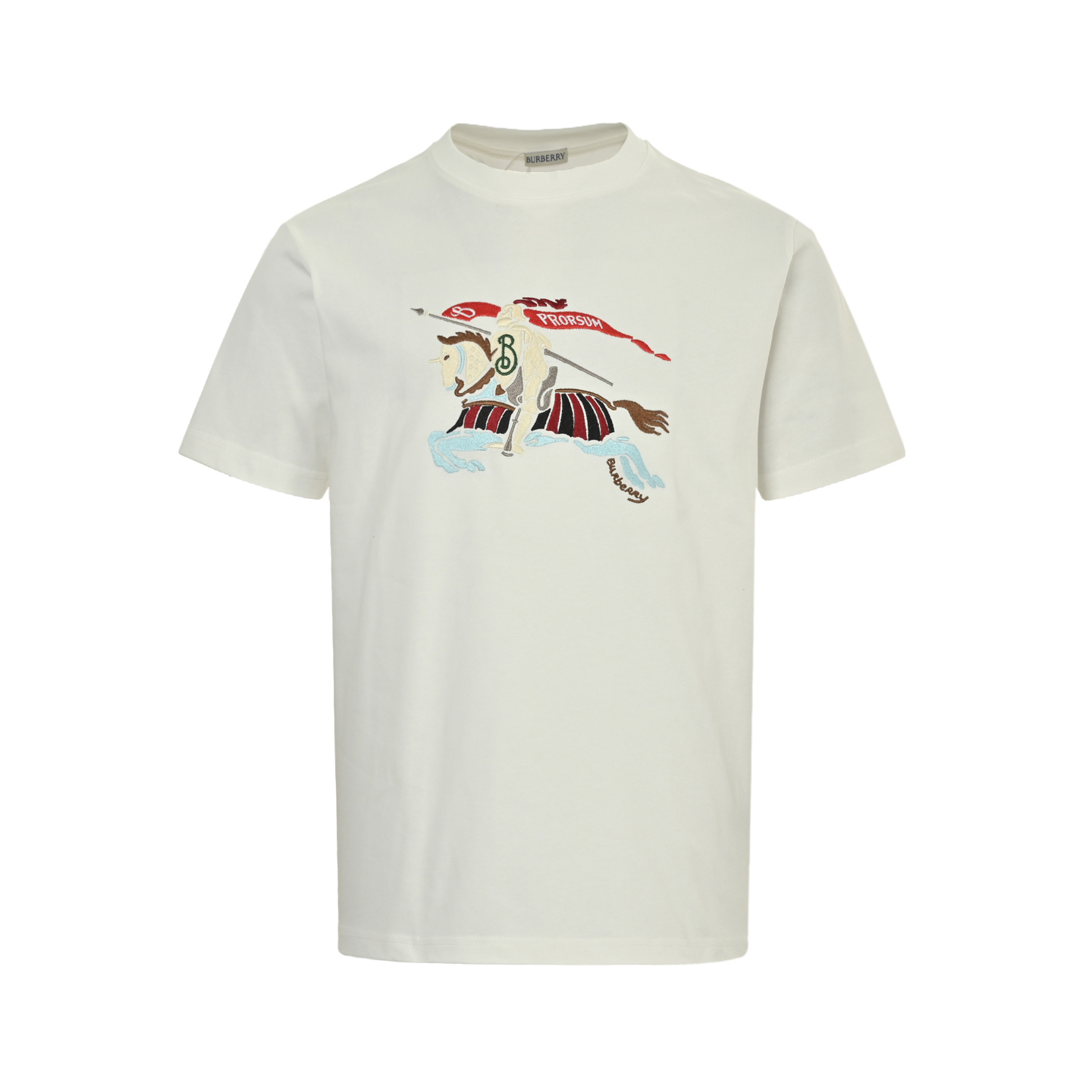 Warhorse Knight Embroidered T-shirt