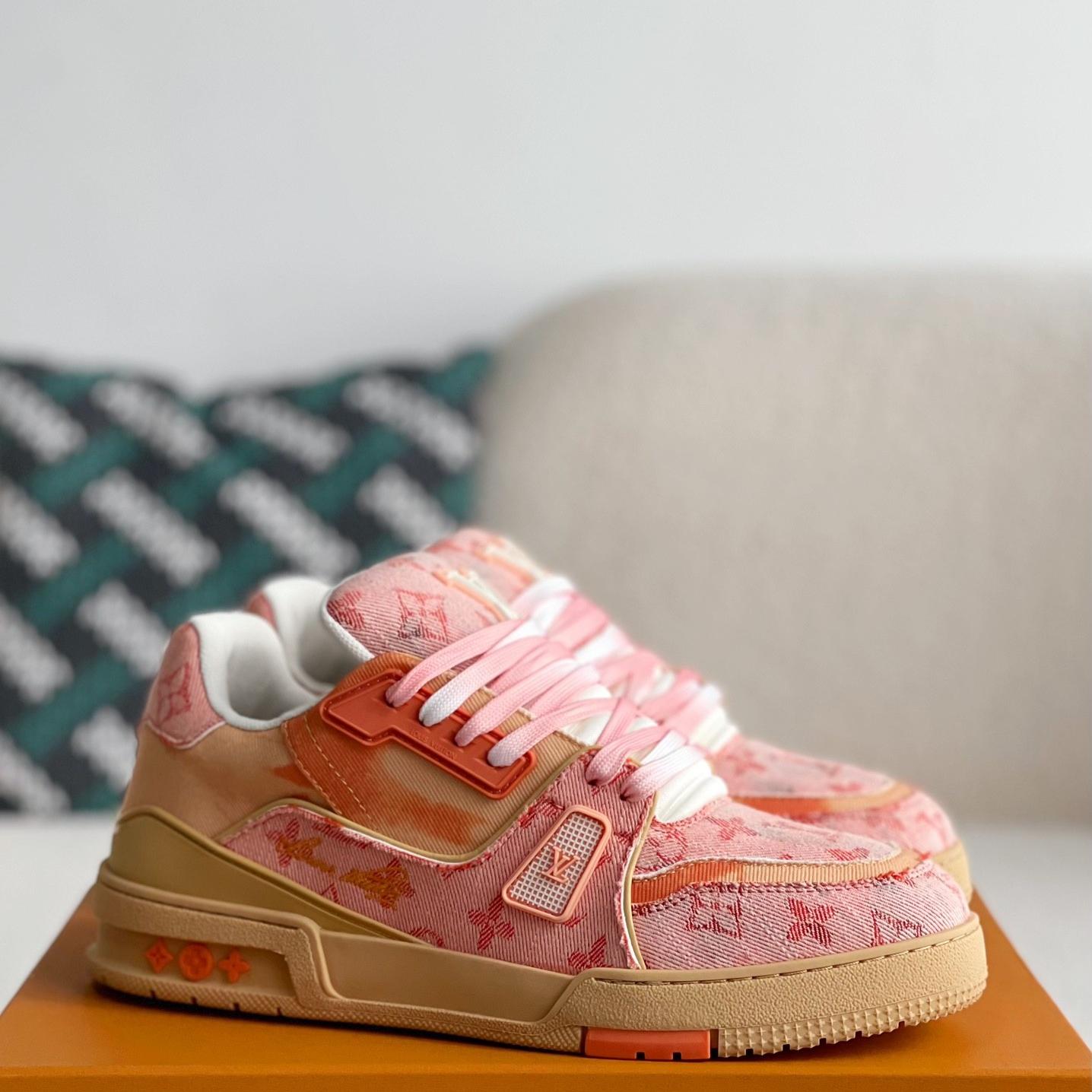 Pink Trainer Sneakers