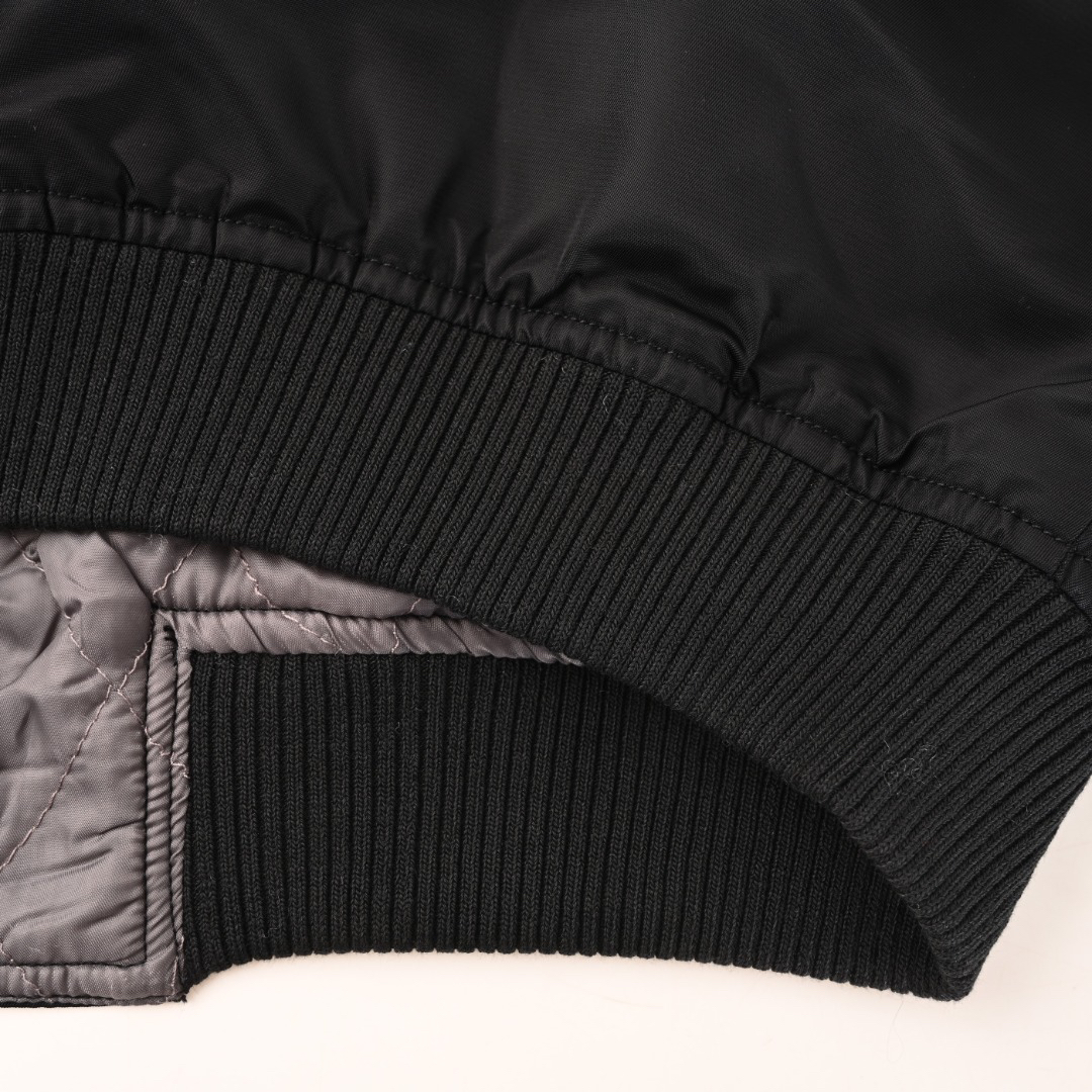 Tiger head embroidered flight suit