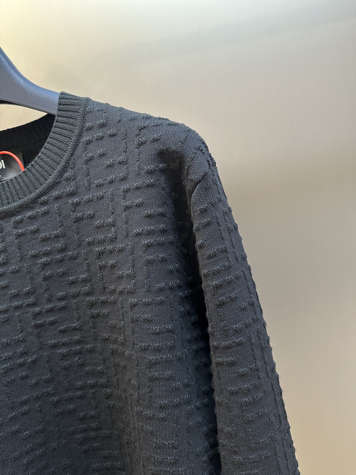 All-over FF Jacquard Knit Sweater