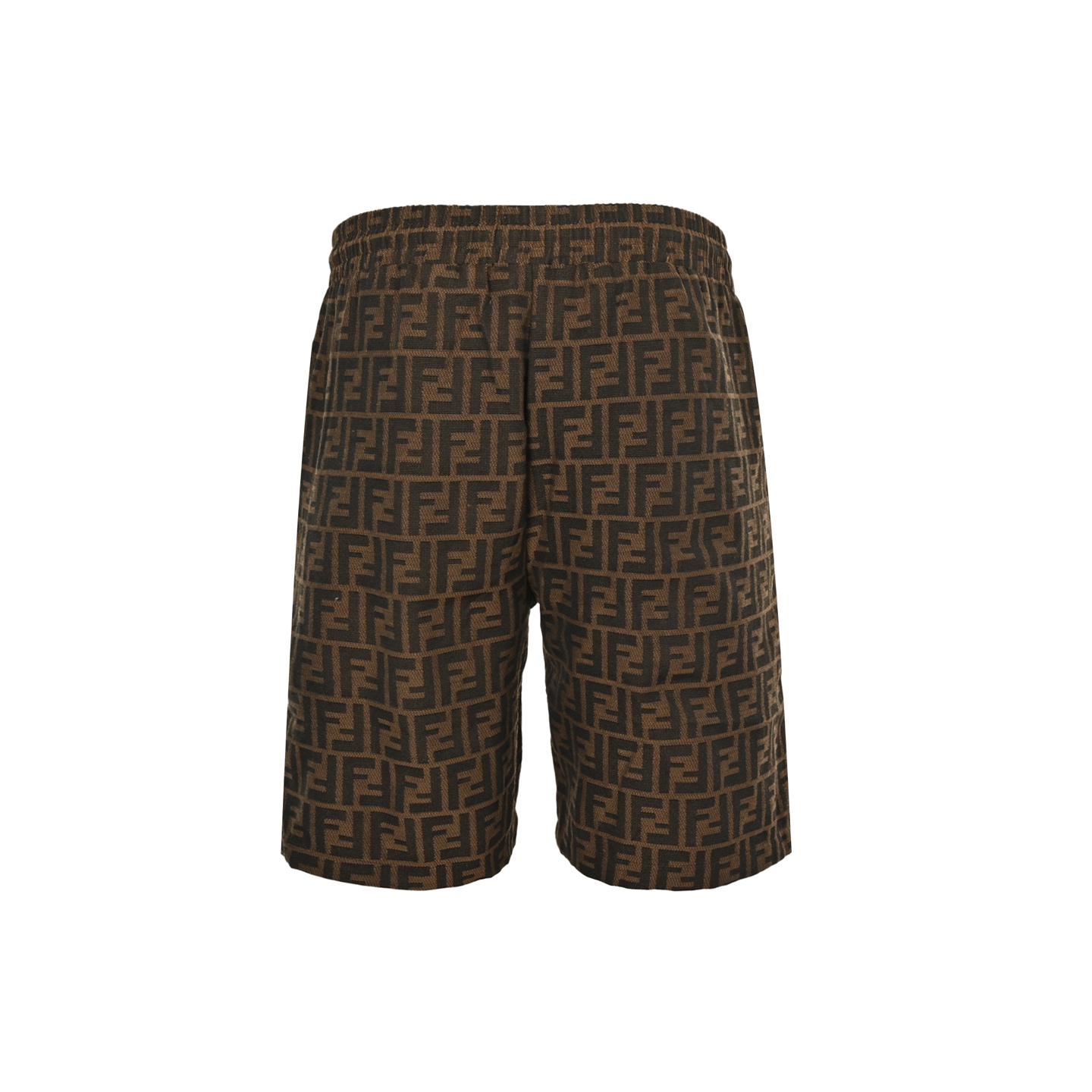 FF all-over jacquard eye embroidered shorts