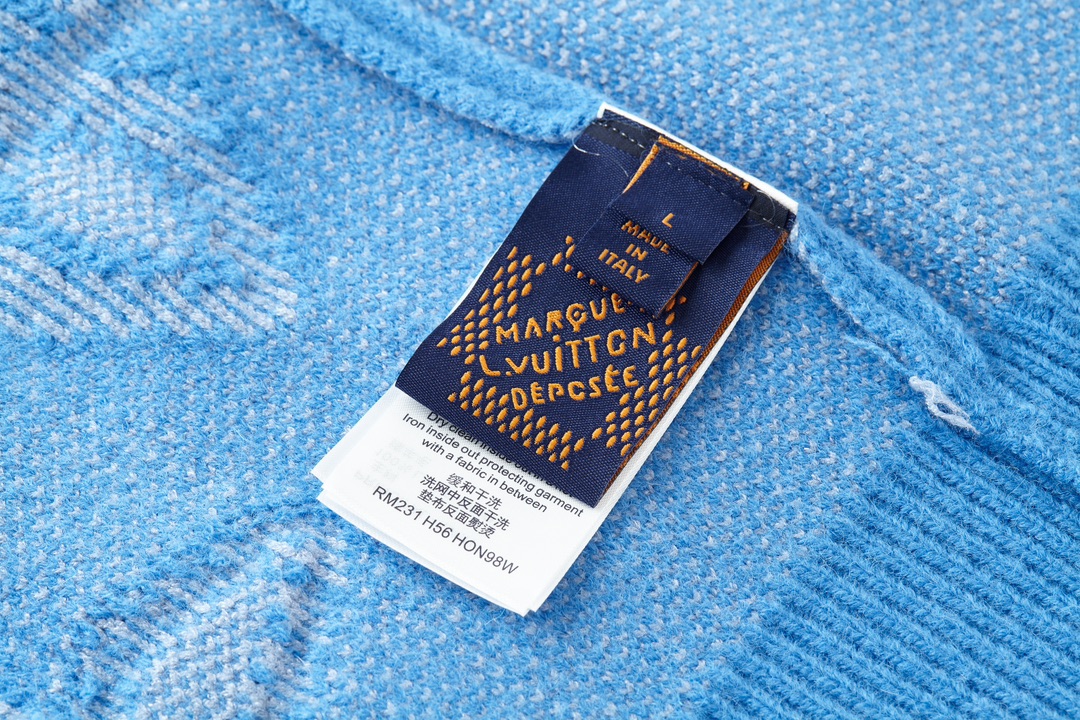 25SS Textured Jacquard Knit Sweater