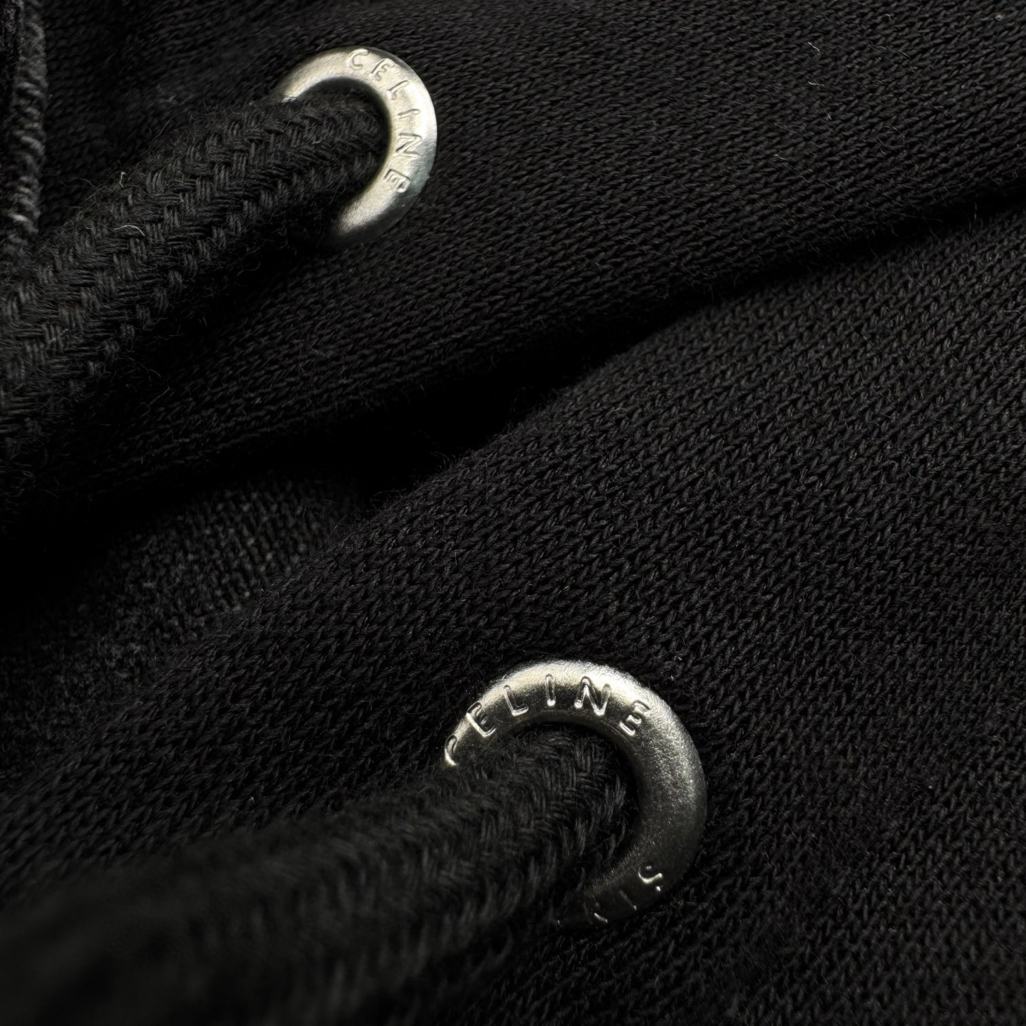 CELINE Hooded Denim Jacket