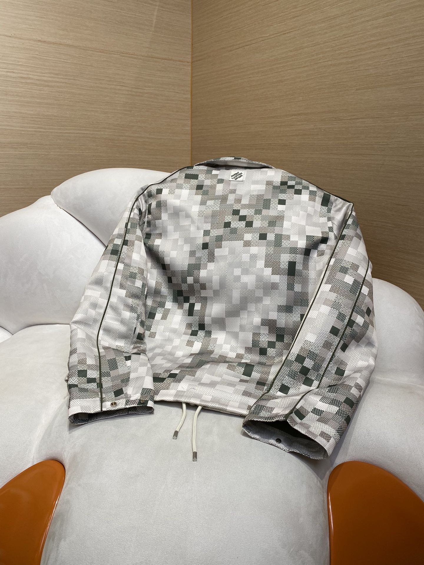 Year of the Snake Limited Edition Plaid Embroidered Coat Jacket