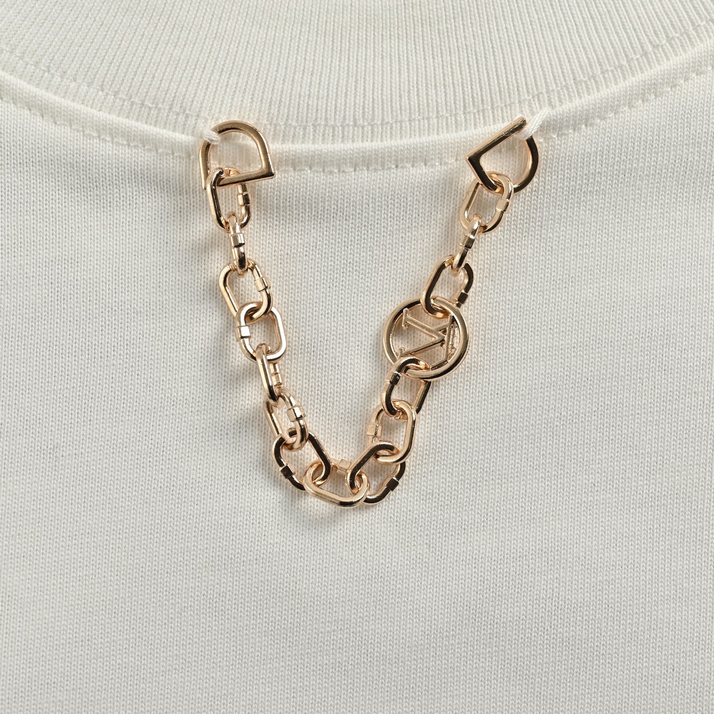 25SS Distressed Letter Print T-Shirt