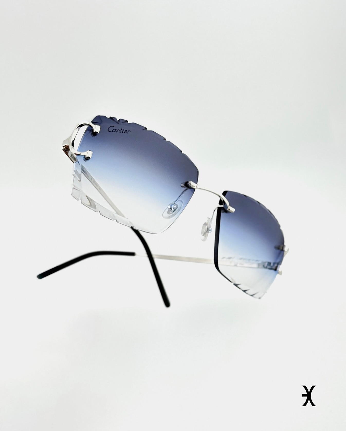 Smoky blue sunglasses