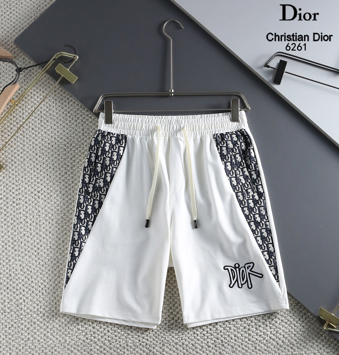 Knitted Jacquard Shorts