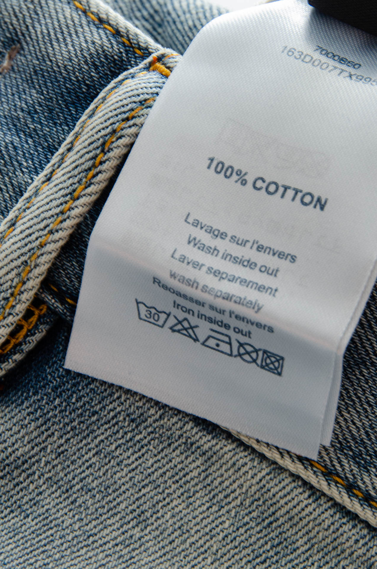 2025SS Men's Fashion Straight-Leg Denim Jeans