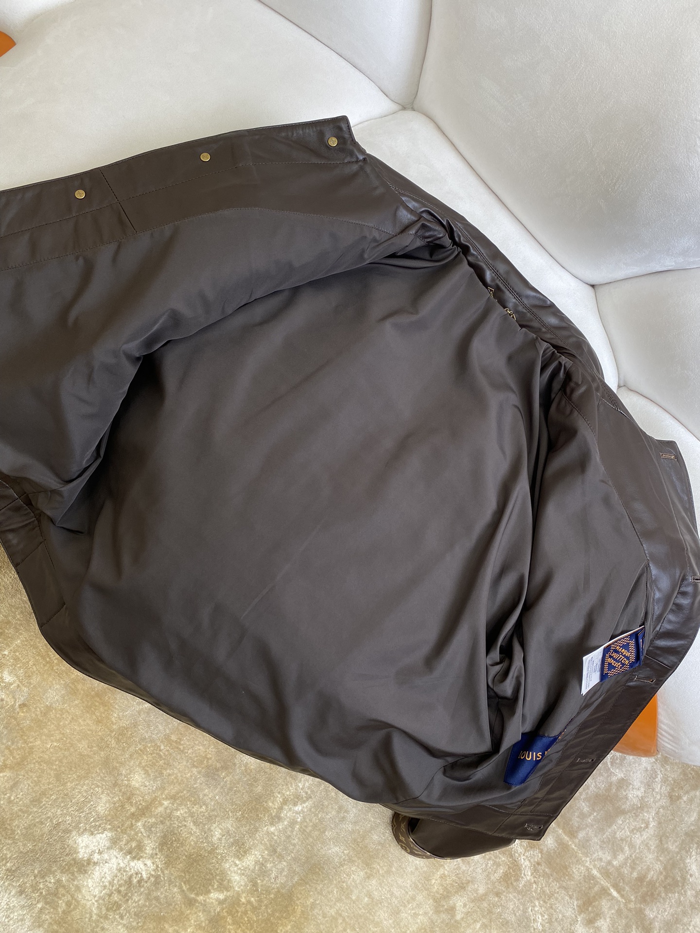 Monogram Leather Jacket