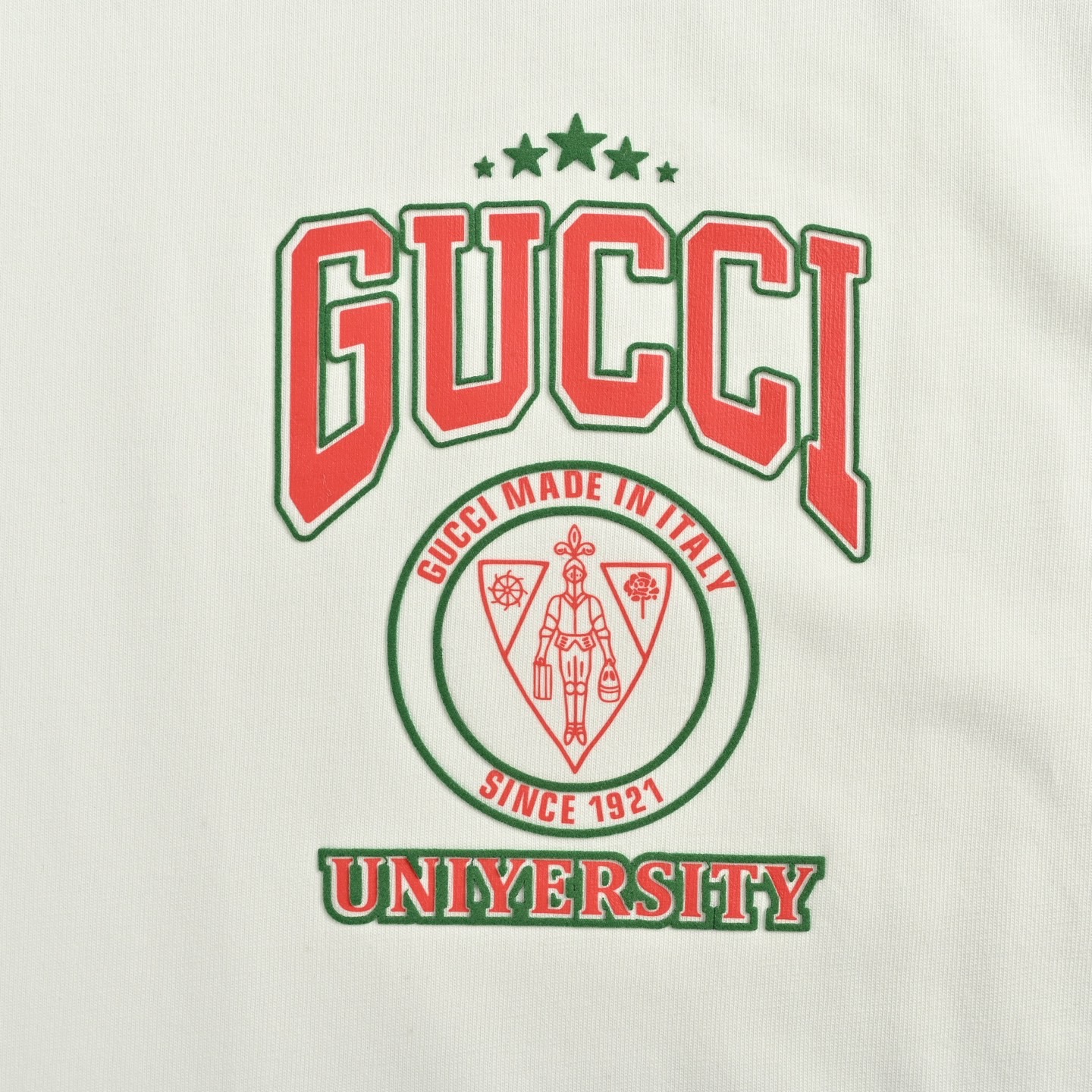 25SS Chest Letter Badge Print T-Shirt