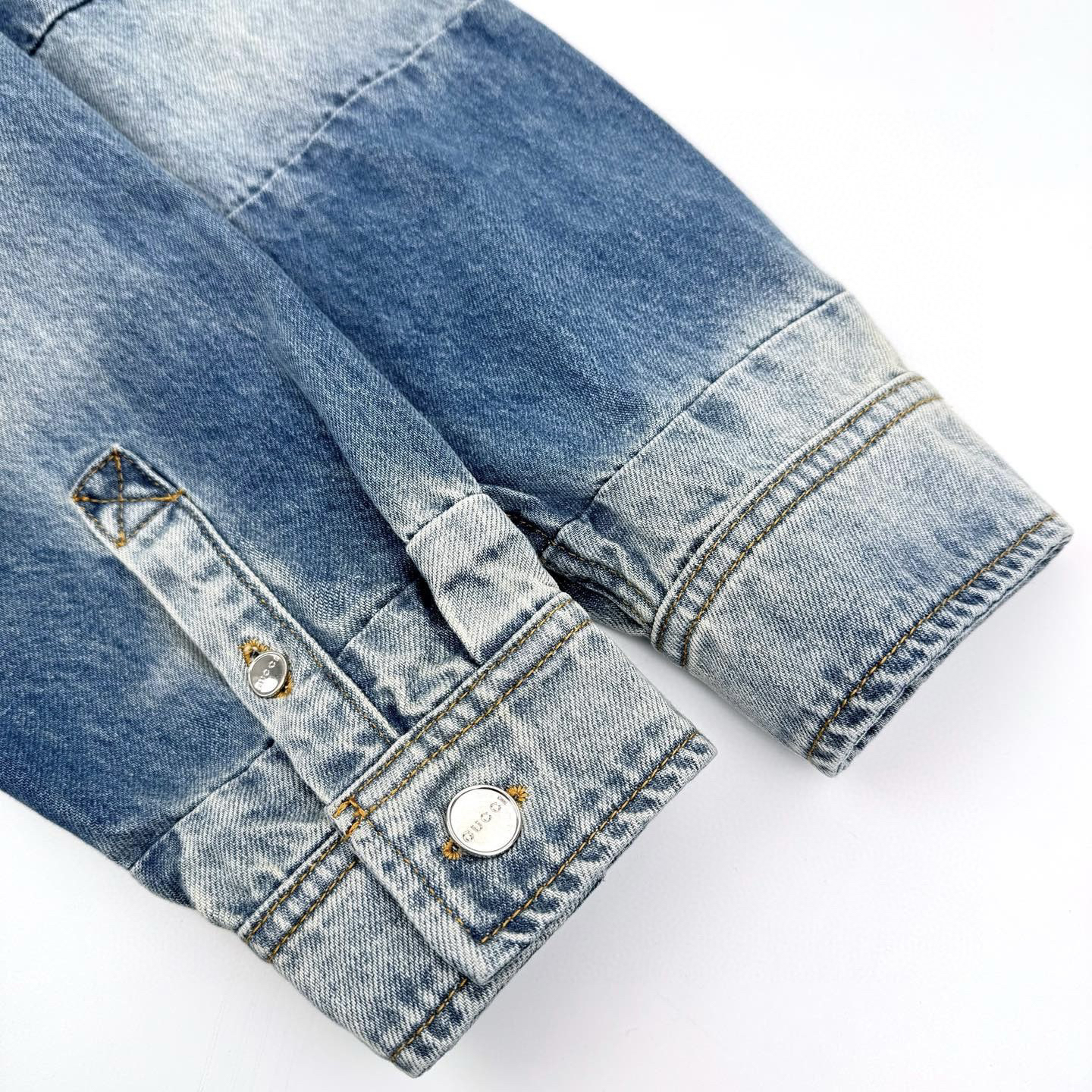 Pocket Embossed Denim Jacket