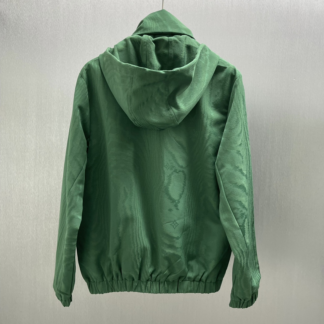 Tree Ring Jacquard Windproof Jacket