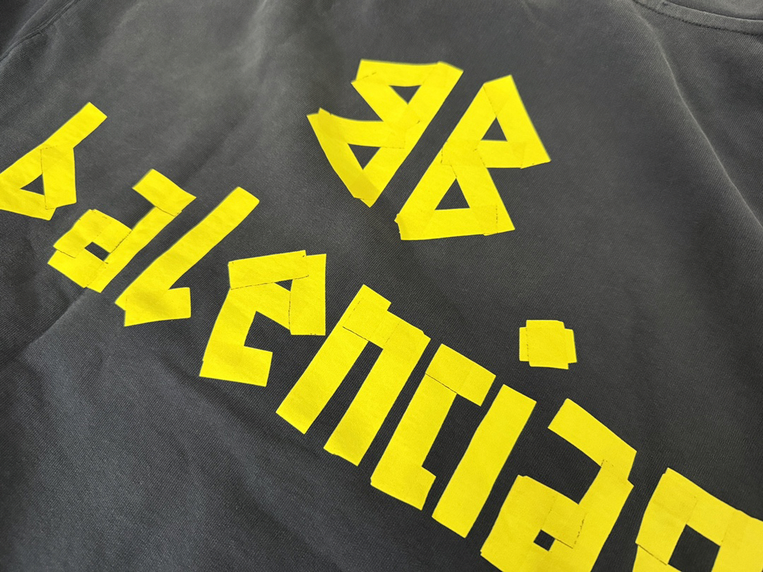 Tape Hoodie Sweatshirt