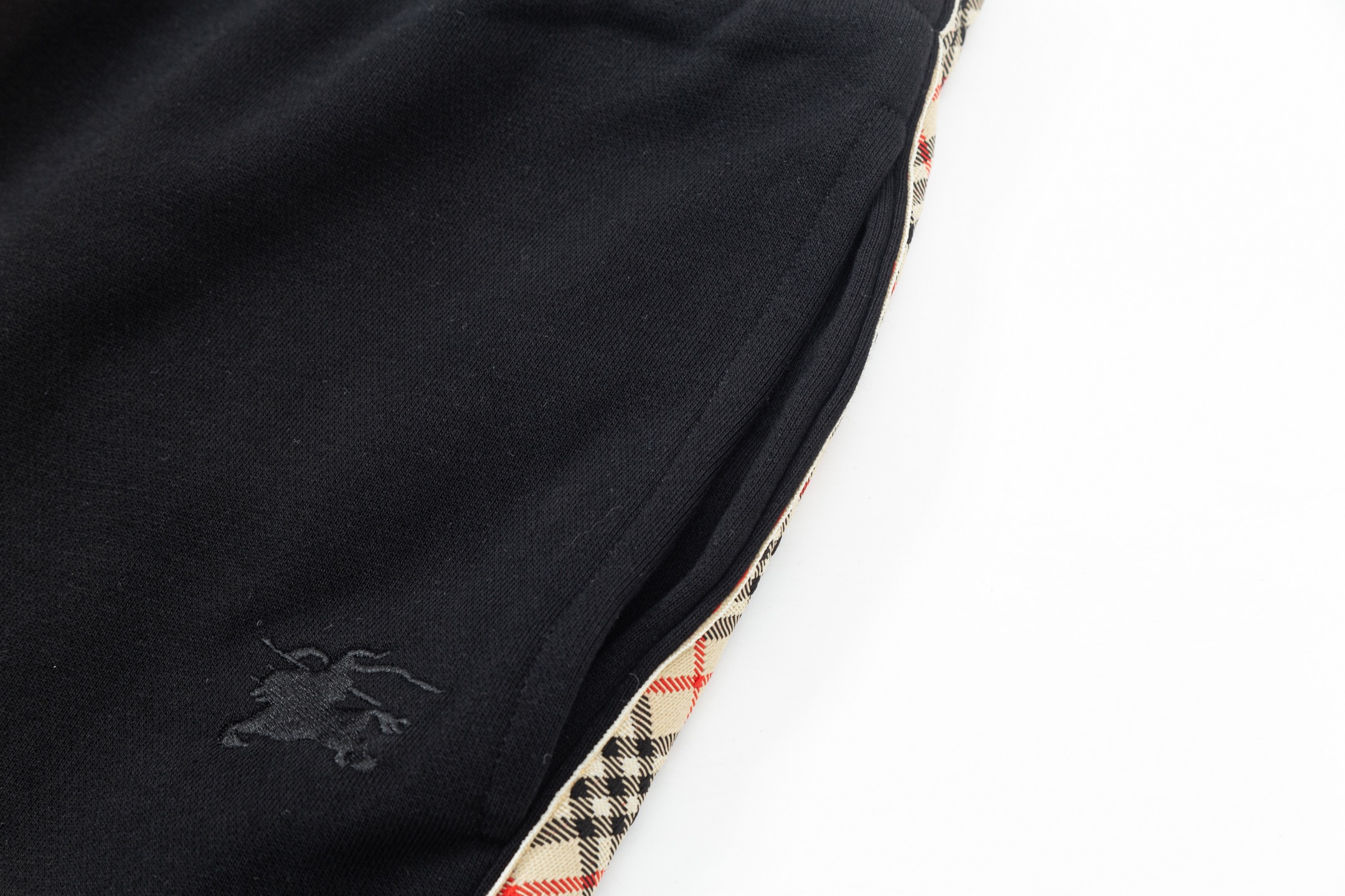 Webbing Patchwork Embroidered Shorts