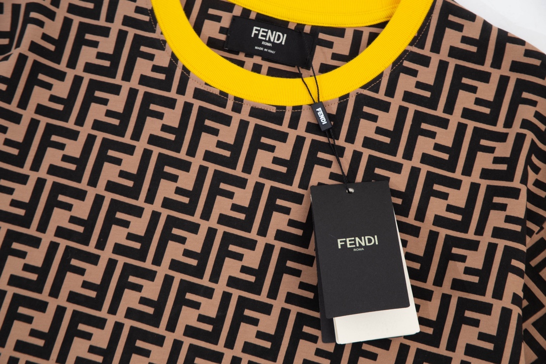 New Jacquard Casual T-shirt