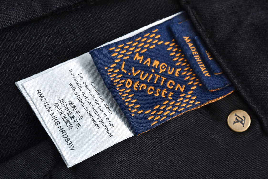 24FW Subtle Plaid Straight-Leg Jeans